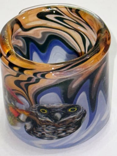 Preview pic of Stephen Boehme Owl Jar