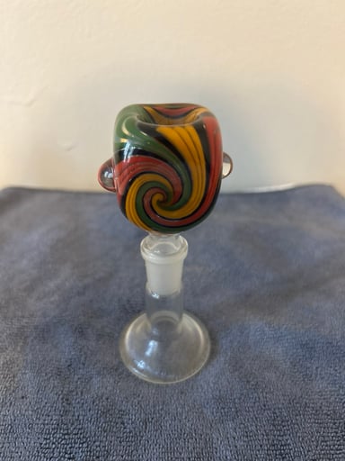 Preview pic of Rasta Themed Slide - 14mm