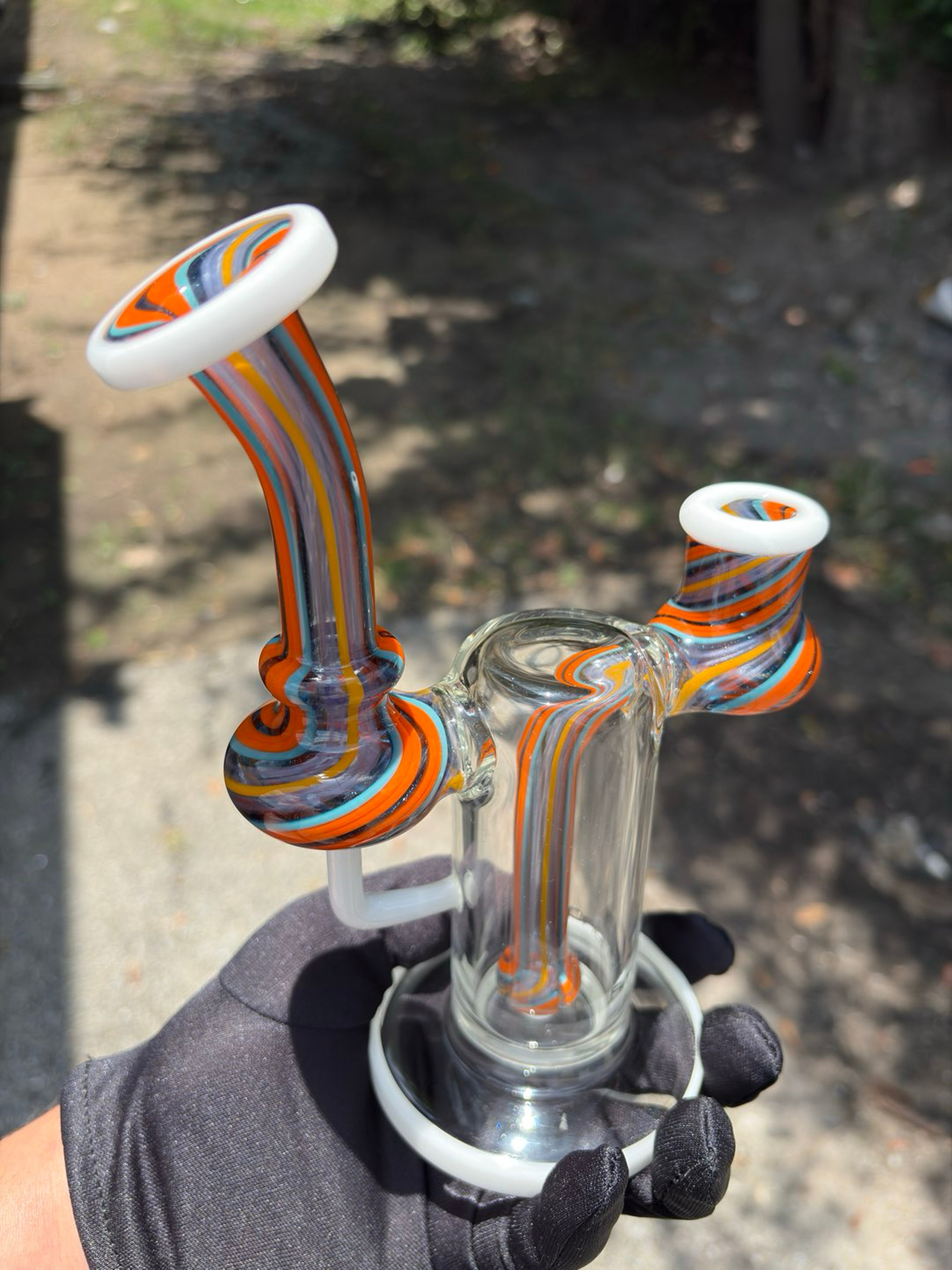 AMORPHOUS GLASS banger hanger image 0