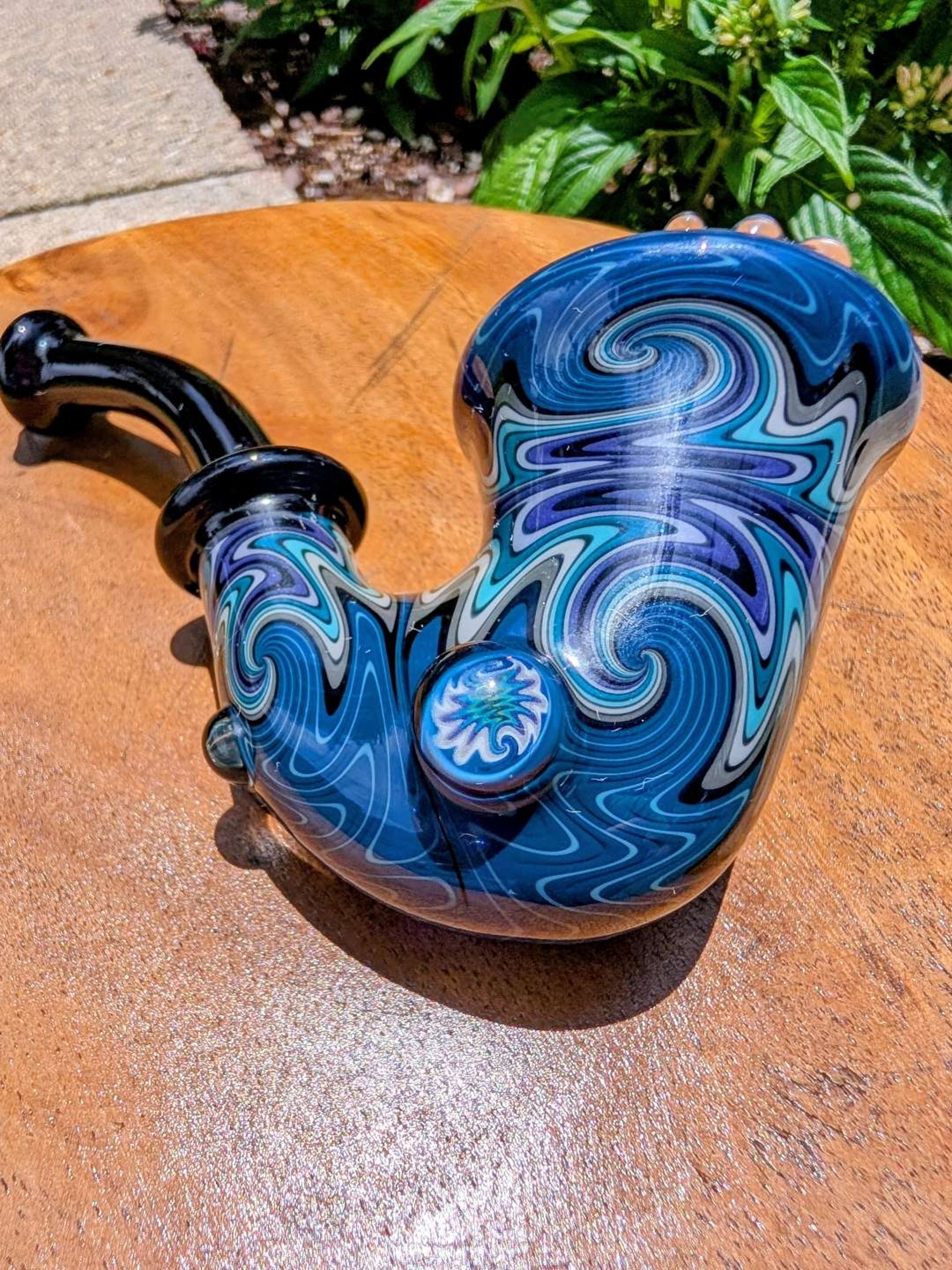 Preview pic of Pristine 2019 Paul Brehm (Fat Bottom Glass) Wig-Wag Sherlock