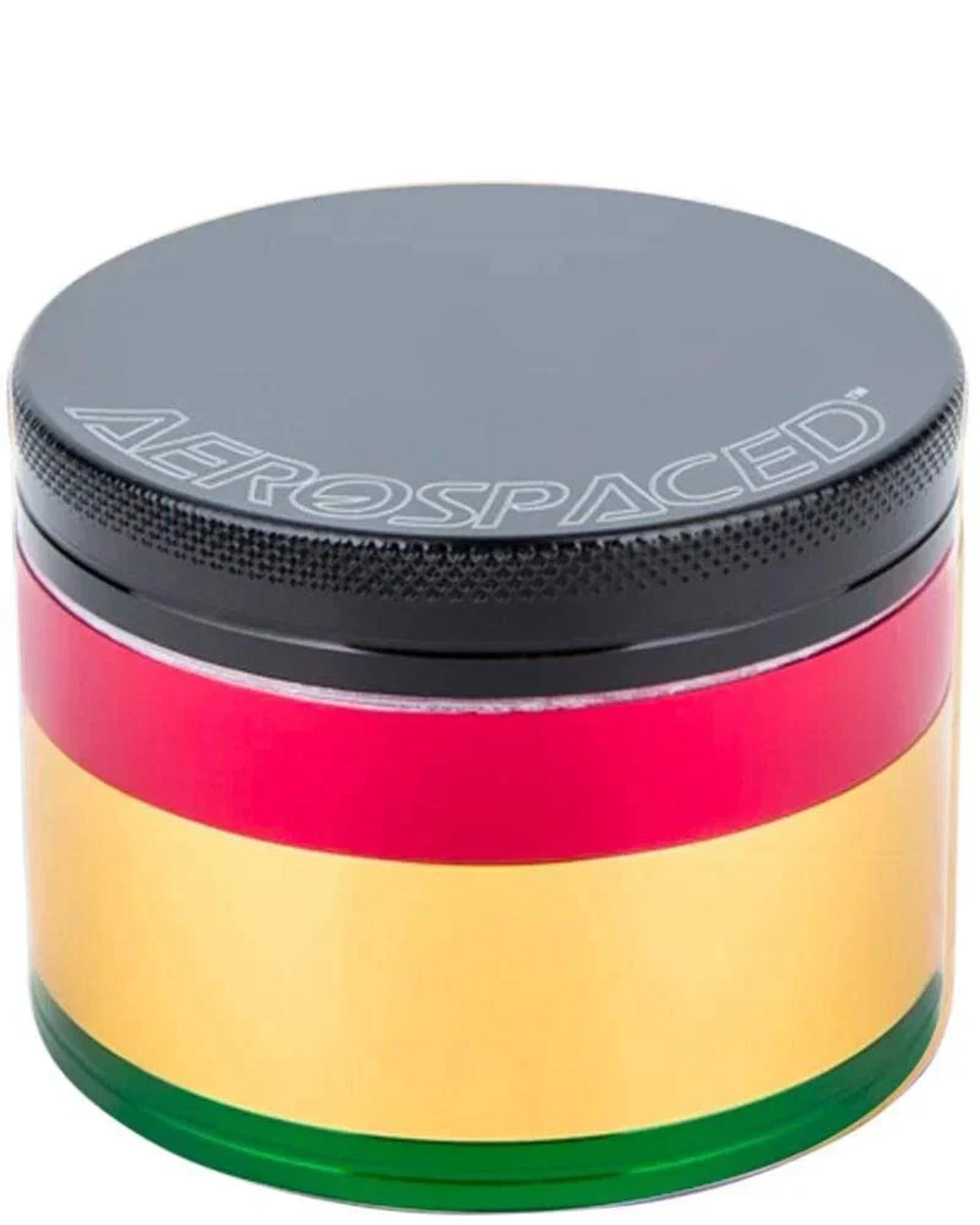 Preview pic of 2" AEROSPACED Rasta Aluminum 4 Piece Grinder