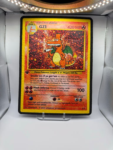 Preview pic of GZ1 Whatever Forever Large Bartzard Moodmat 11x8