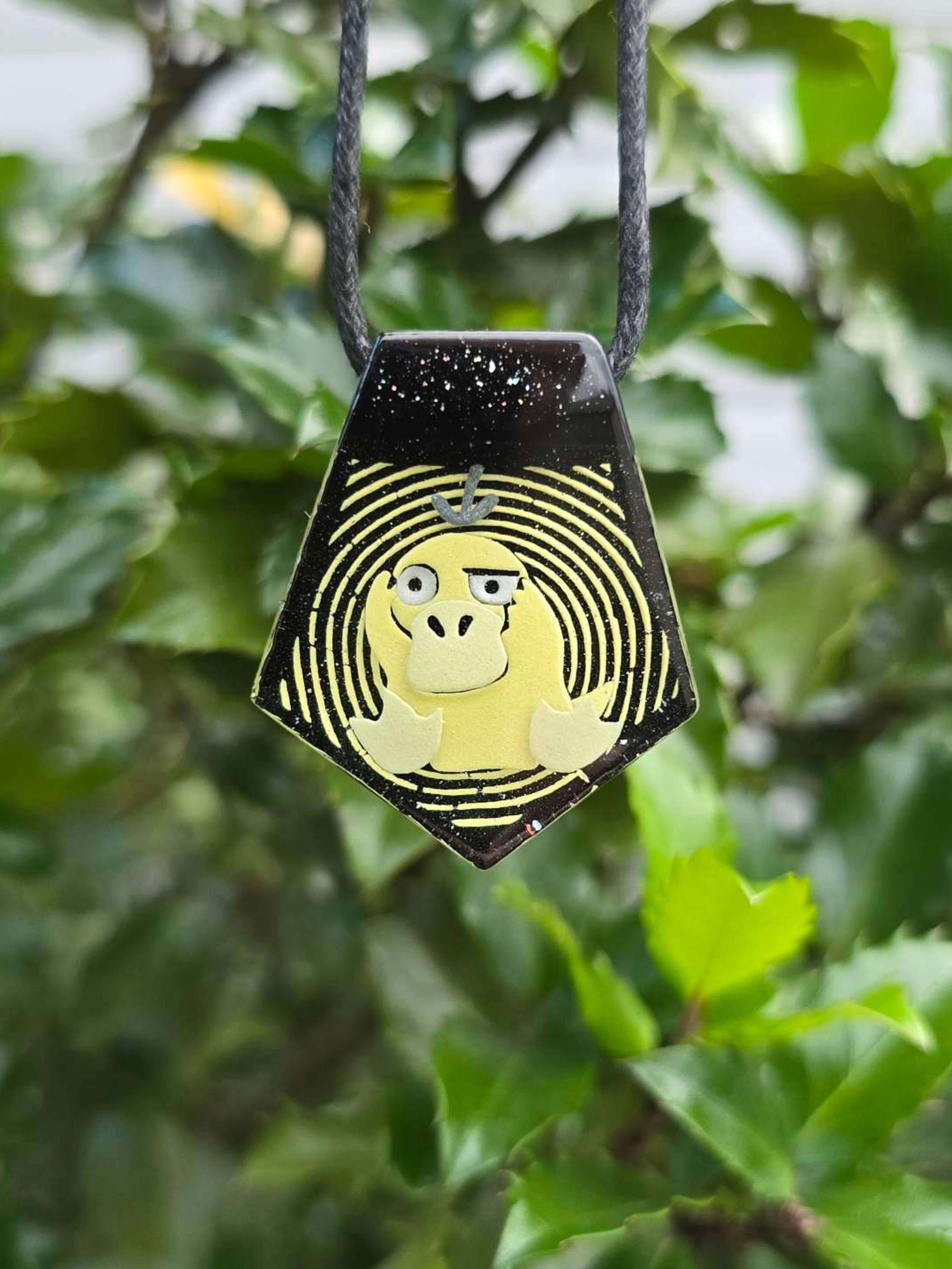 Preview pic of Psyduck Layered Glow UV Pendant