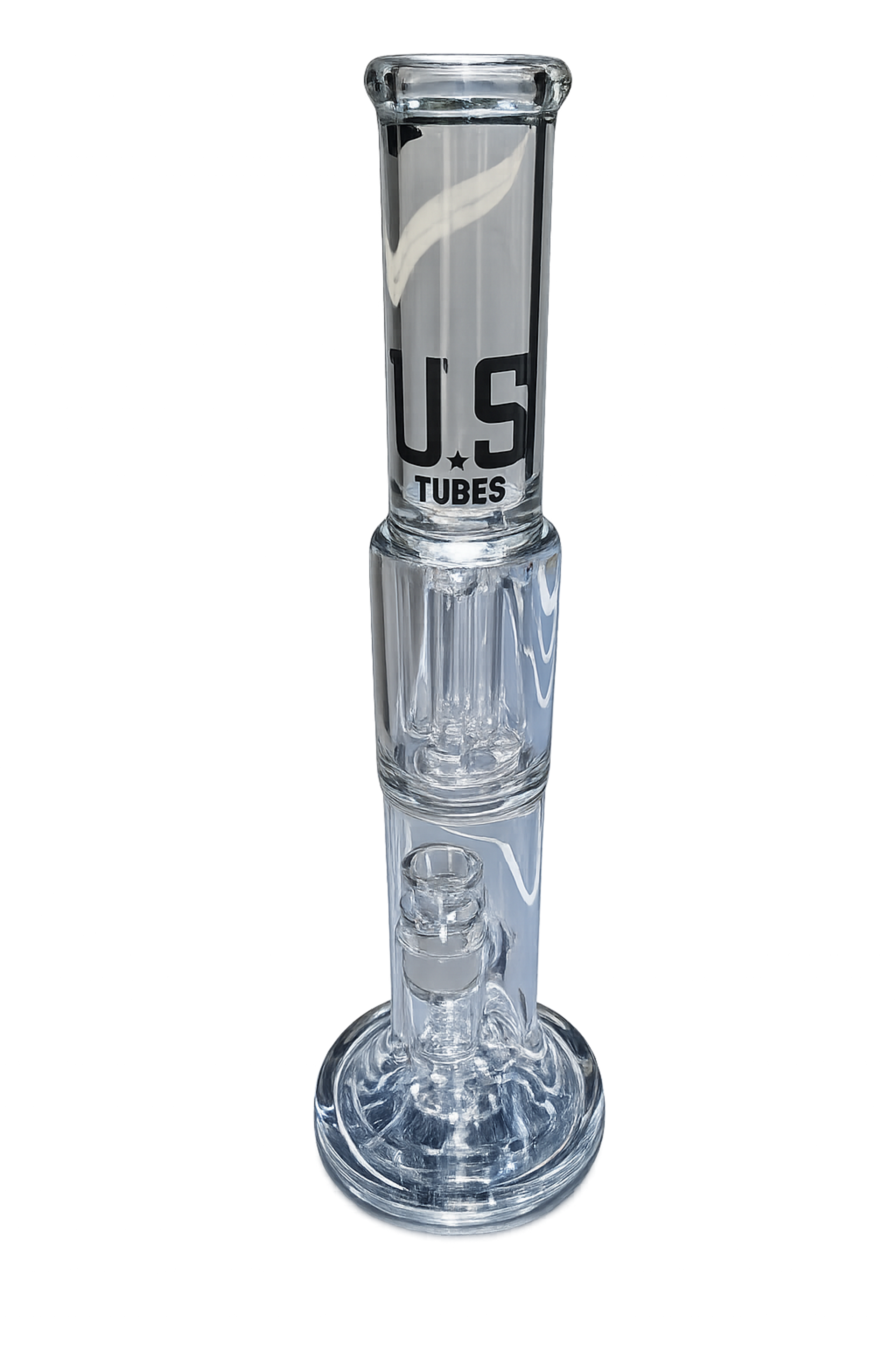 Preview pic of US Tubes 17 Inch Hybrid with Circ Perc 60 x 5mm and 19mm Joint