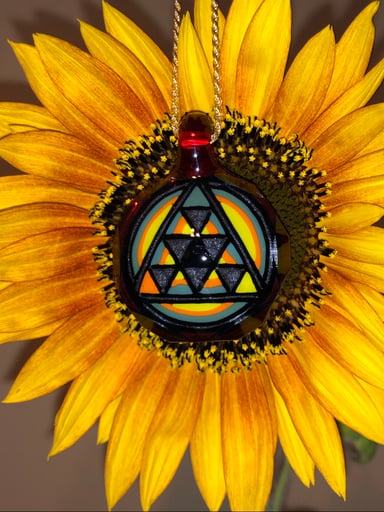 Preview pic of Faceted Geometric Pendant