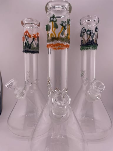 Preview pic of MJHoG 11" Flower Beaker - Mushroom Forest Top