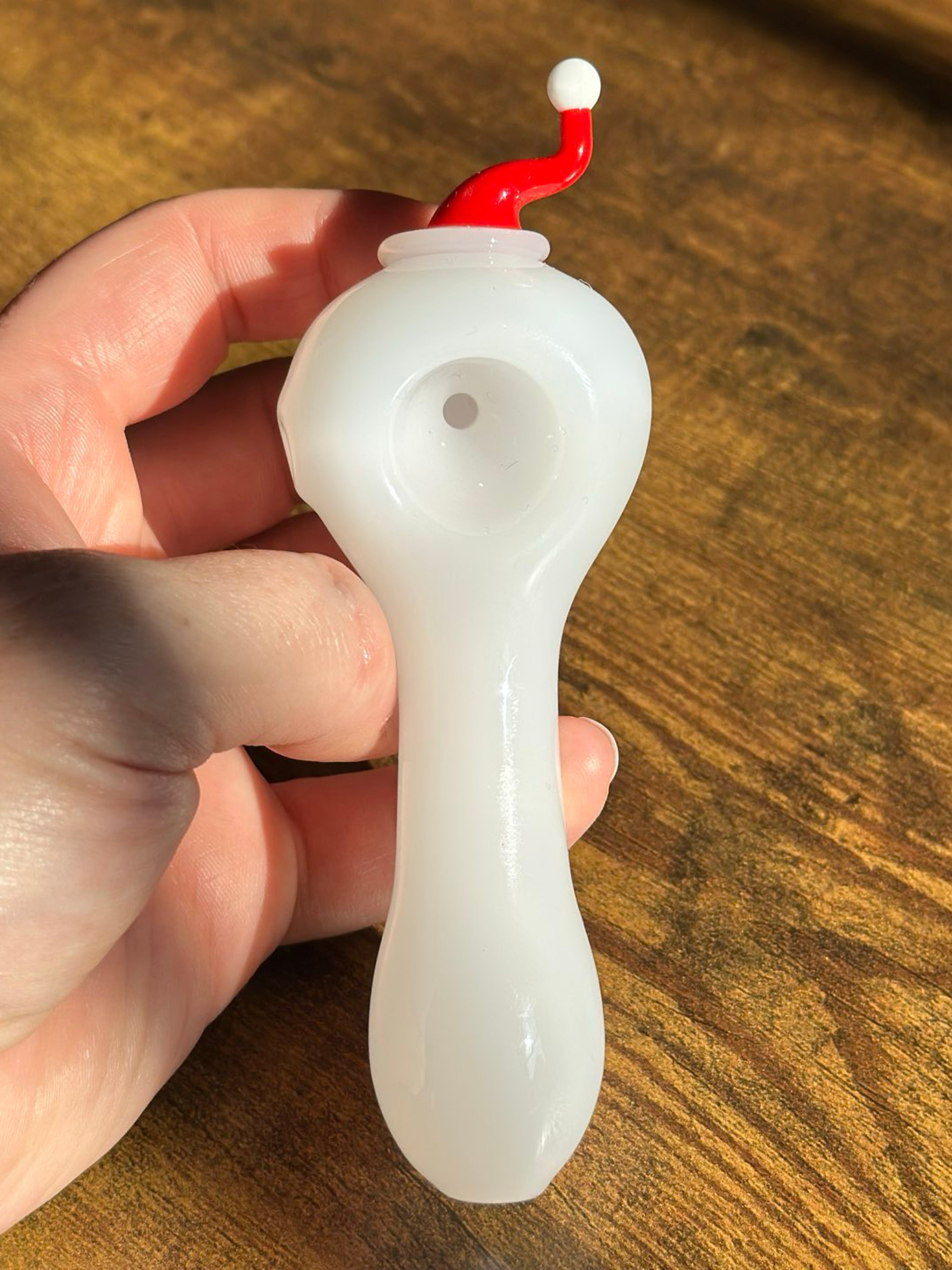 Preview pic of Santa Hat Christmas Hand Pipe