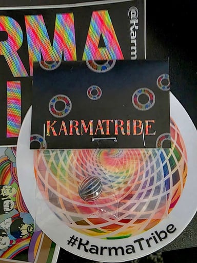 Preview pic of Karma glass valve marble 12mm to13mm & stickers included