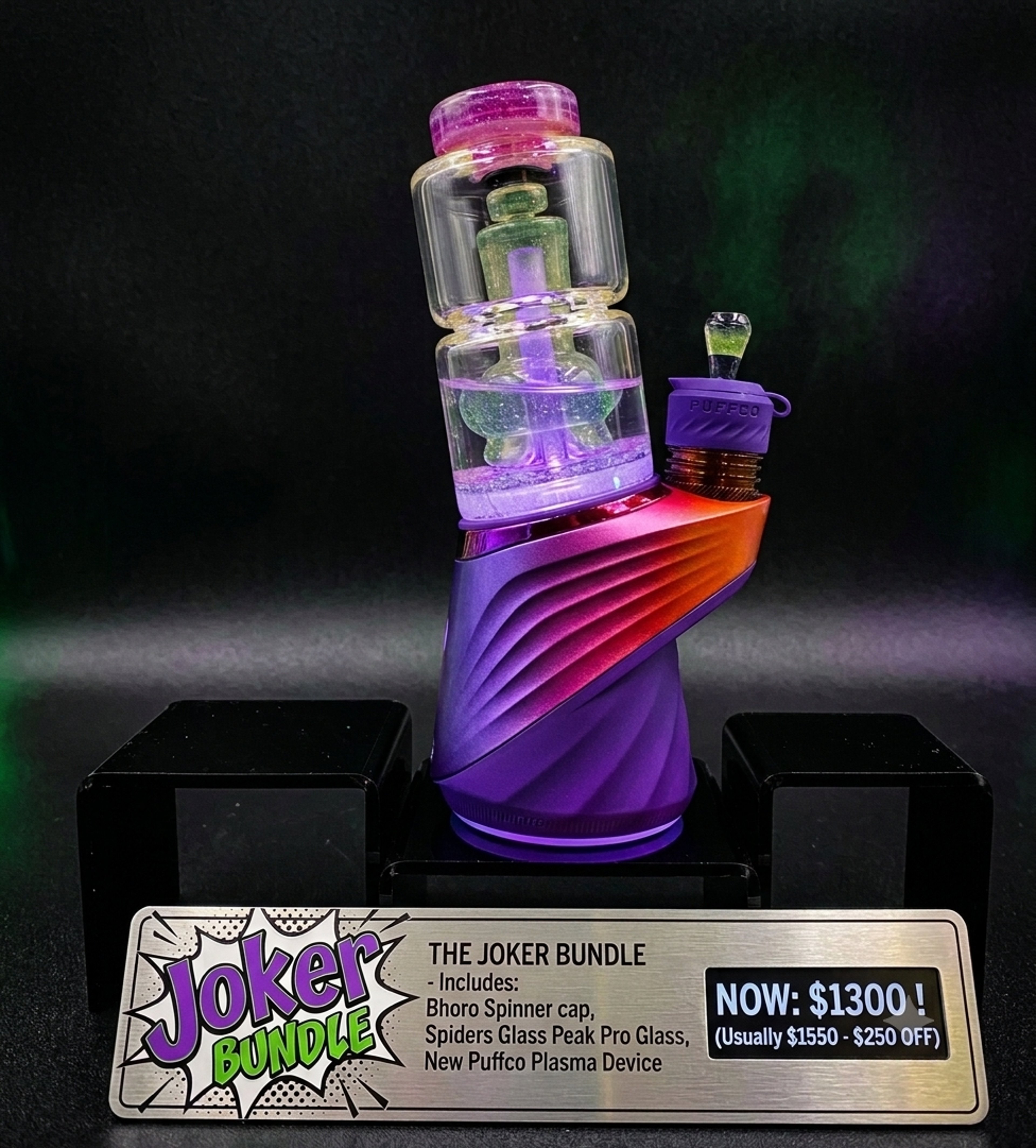 Preview pic of Puffco Plasma Bundle 2026 “ JOKERS BUNDLE”