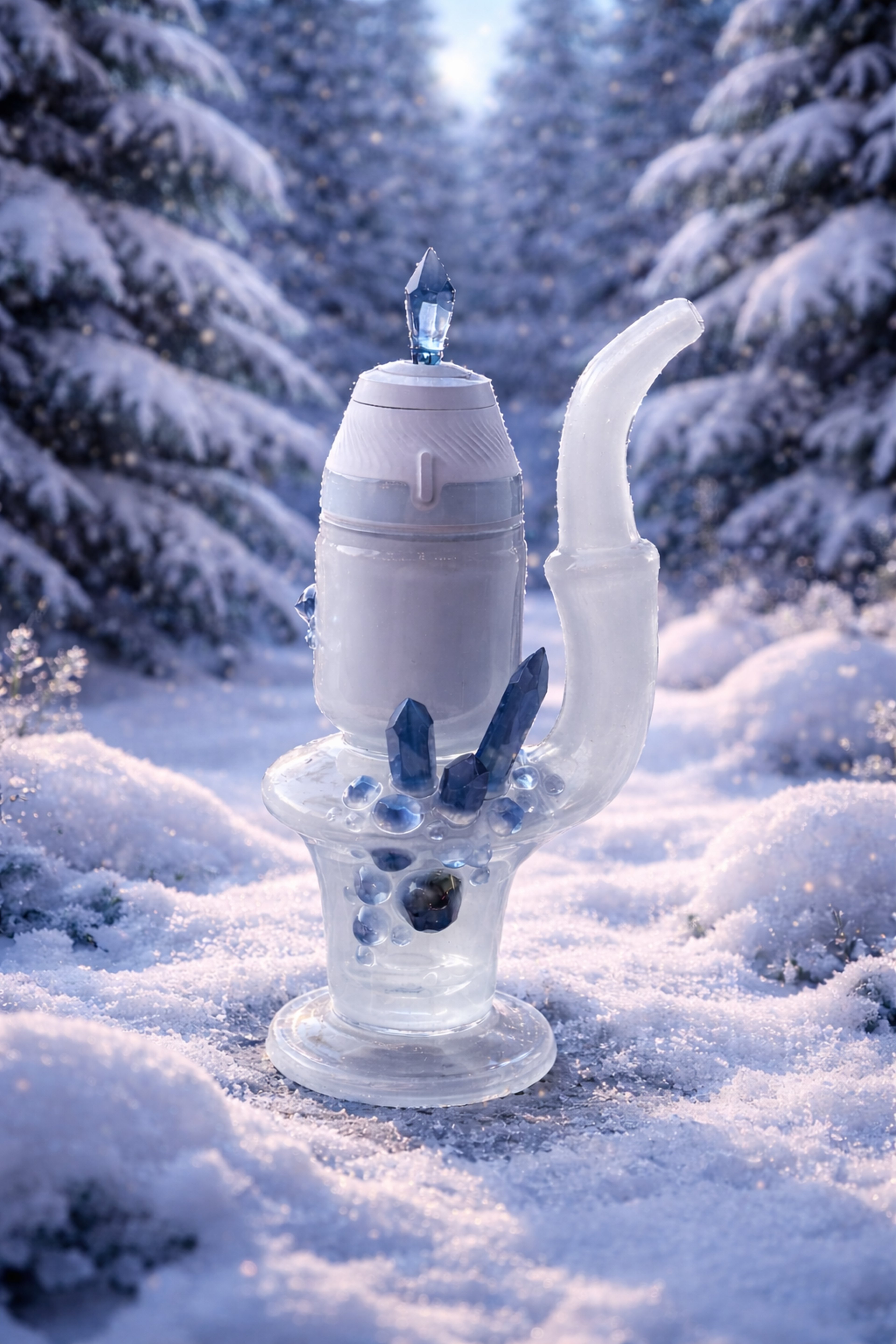 Preview pic of Proxy water bubbler with matching joystick northern water glass