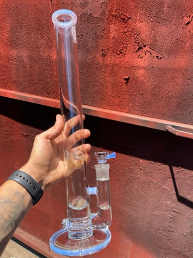 Preview pic of 3 gridded inline, 18mm 4 holes slide, lucid color,