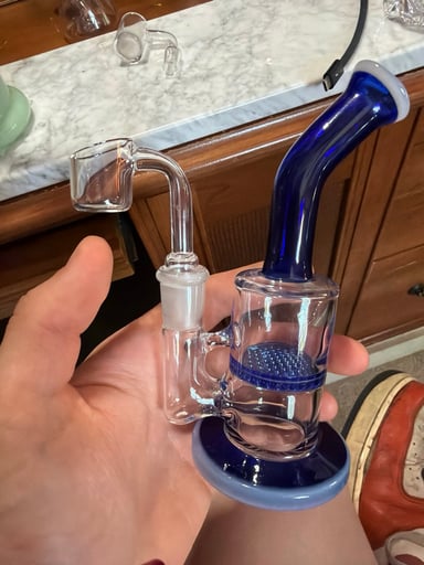 Preview pic of Mini percolated bong/ rig