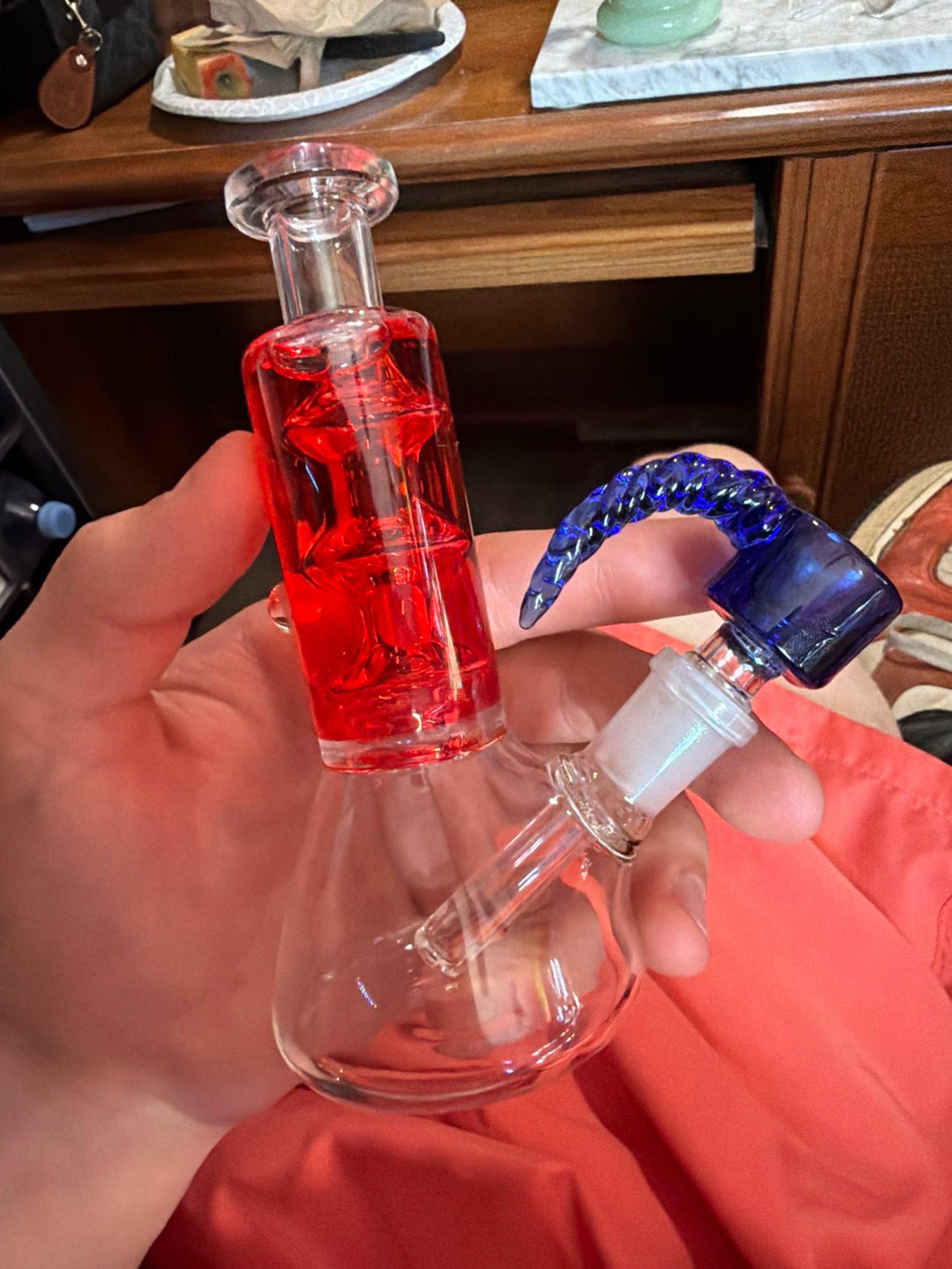 Preview pic of Mini freezable glycerin bong