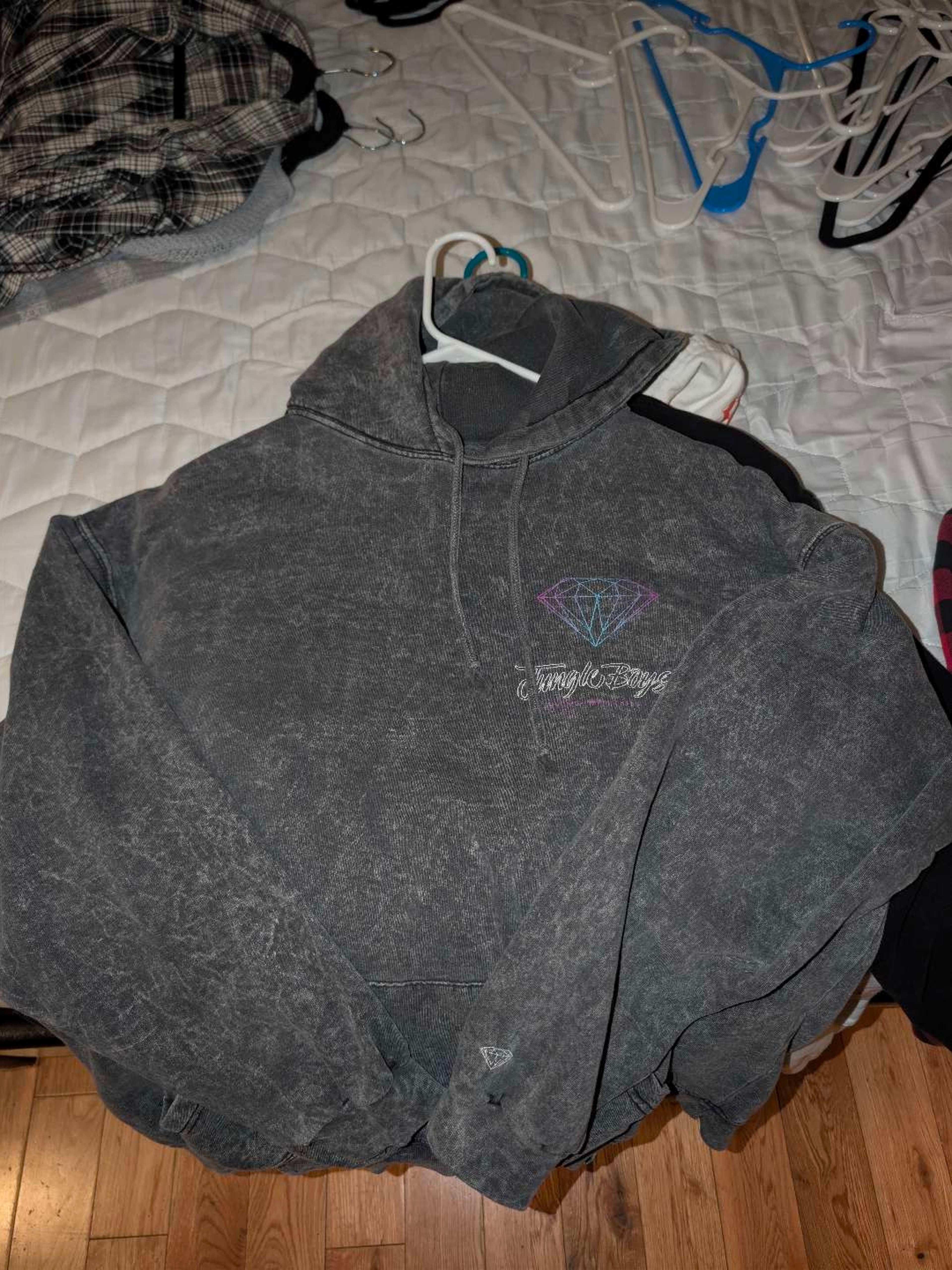 Preview pic of Jungle Boys x Diamond Supply Co Hoodie Size L