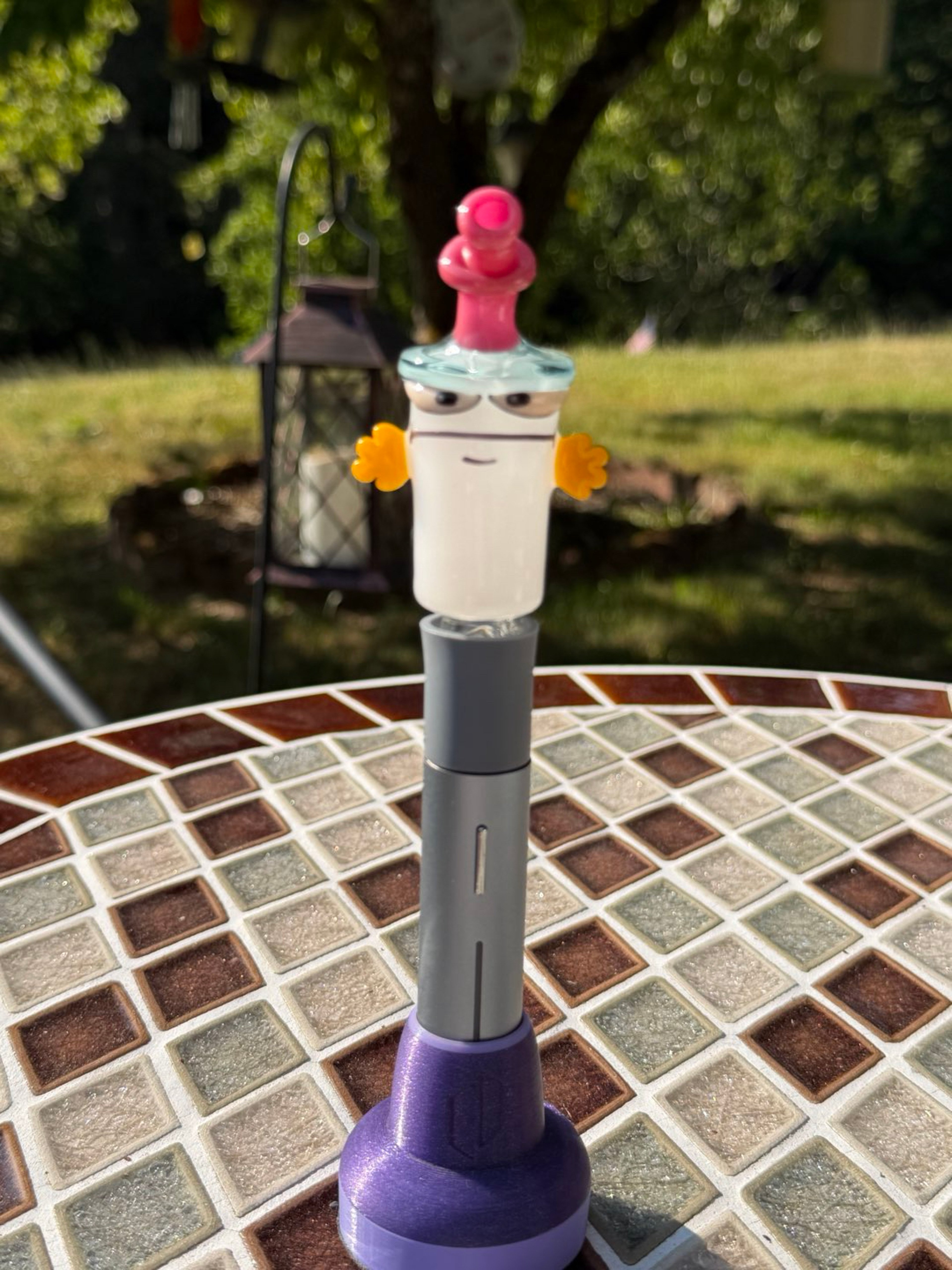 Preview pic of BTGB master shake Puffco pivot bubbler top