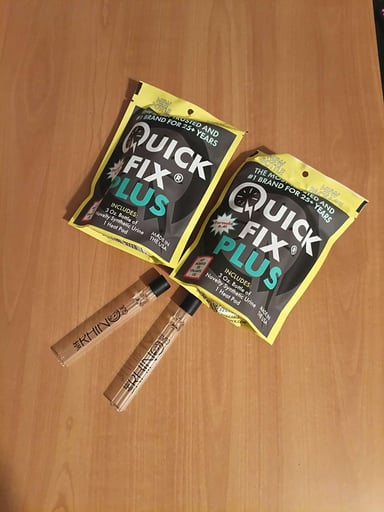 Preview pic of 4 Pcs Bundle QF 64 Plus White Rhino Chillum & Cap
