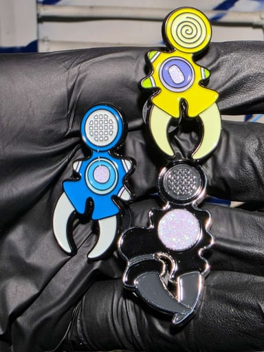 Preview pic of Warlock Pin Set