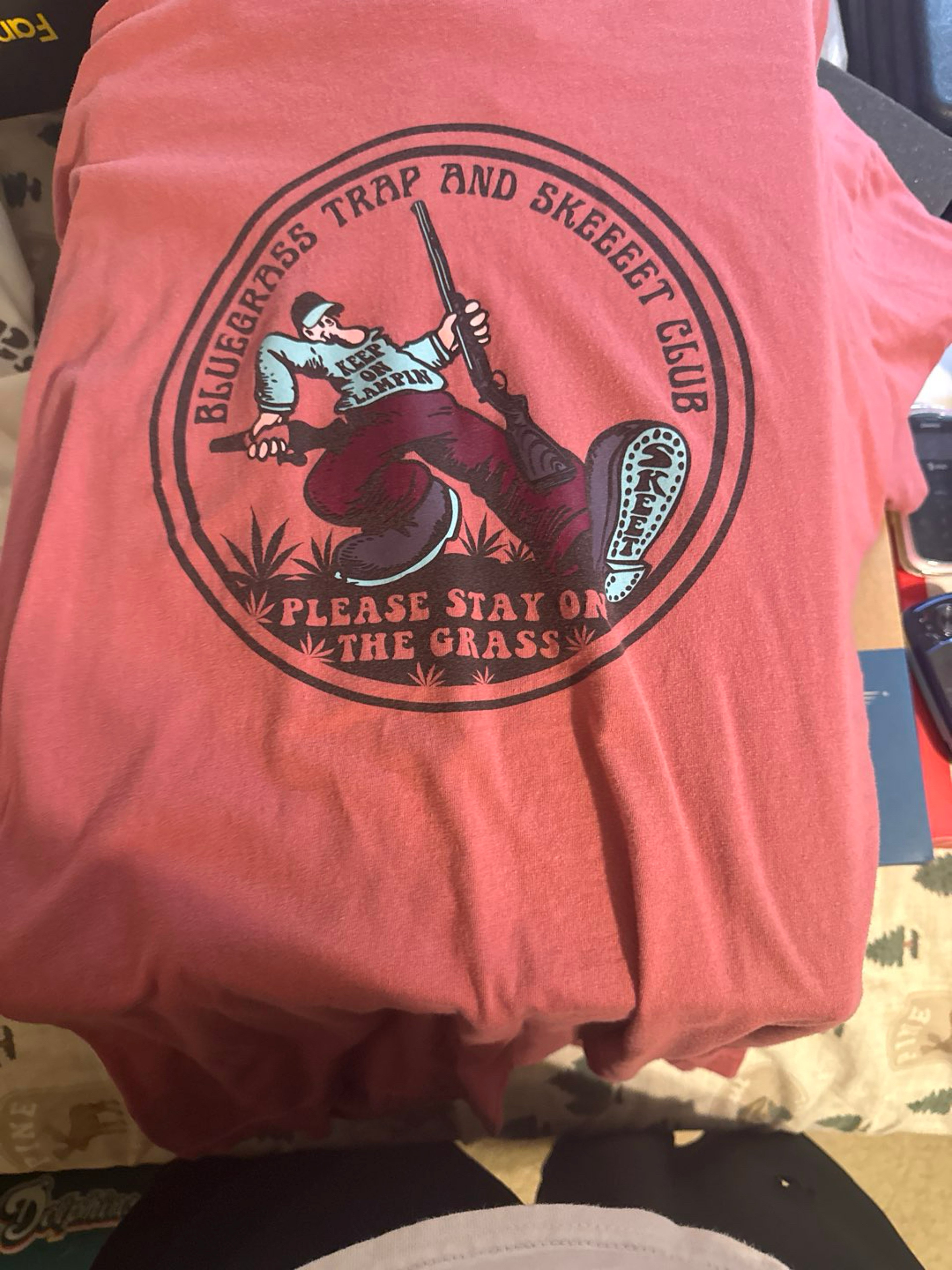 Preview pic of Blue grass trap and skeet club shirt