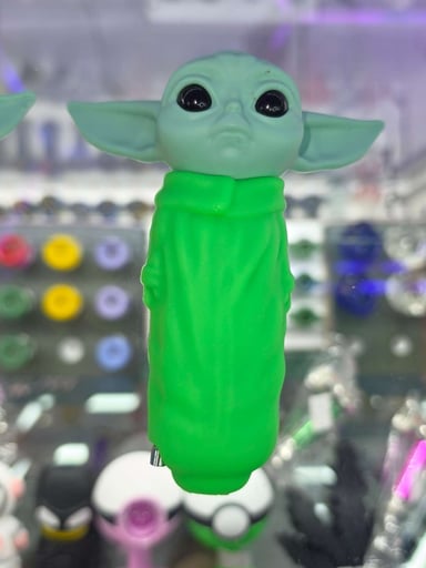 Preview pic of pipe shaped like the character Grogu