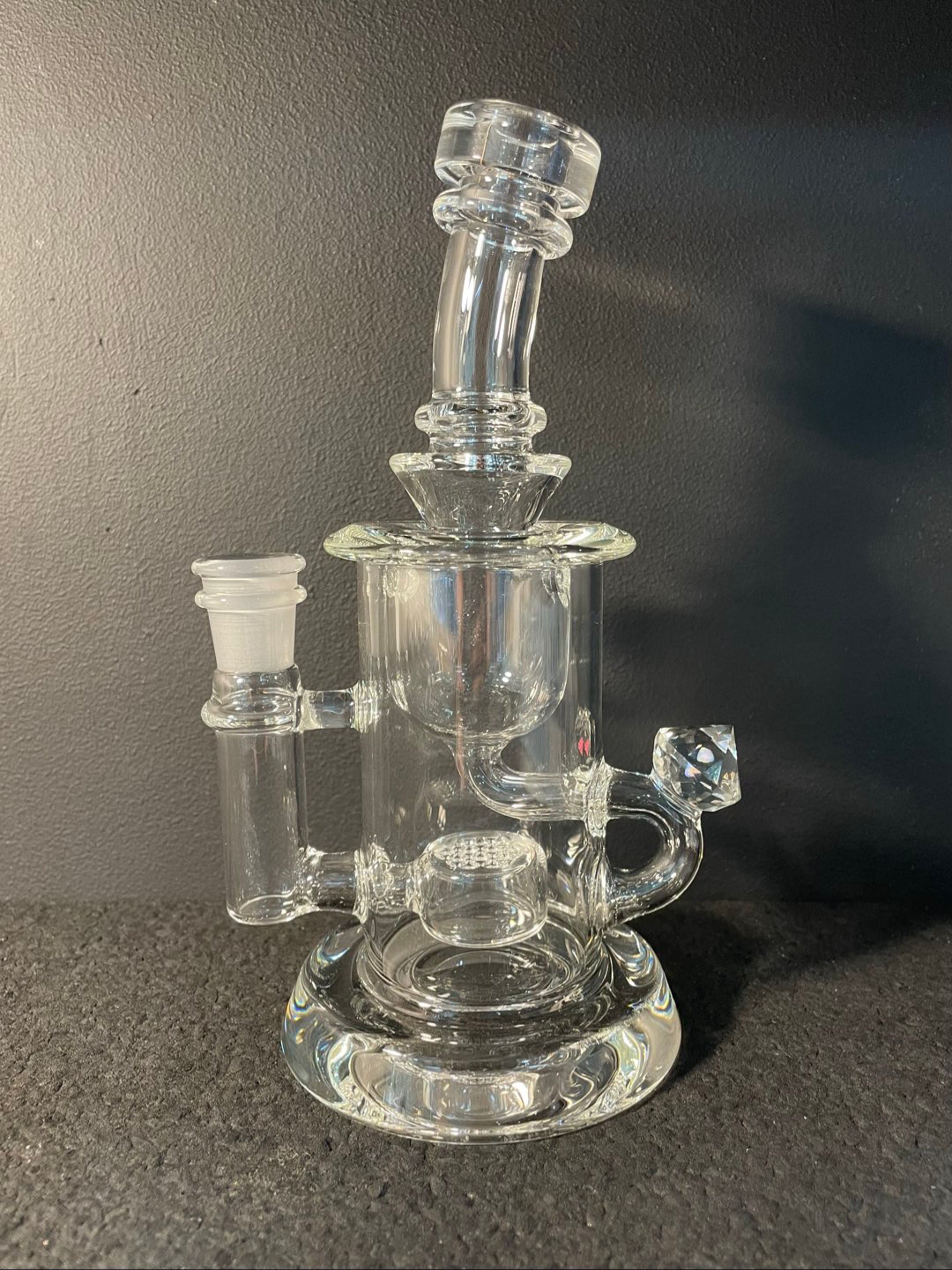 Preview pic of Greek Glass Faceted Klein