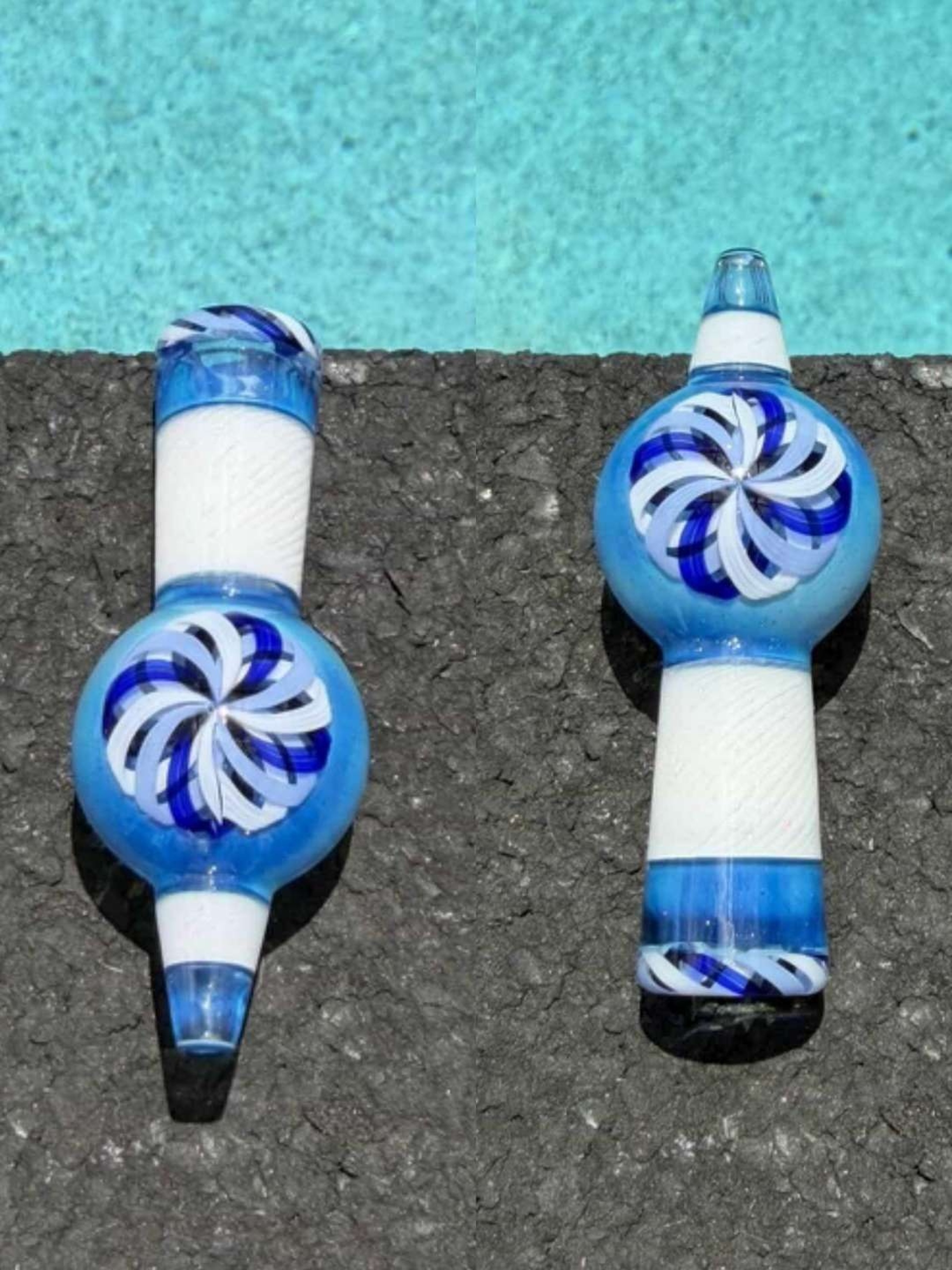Preview pic of PowerPat Blue Spiral 30mm Cap