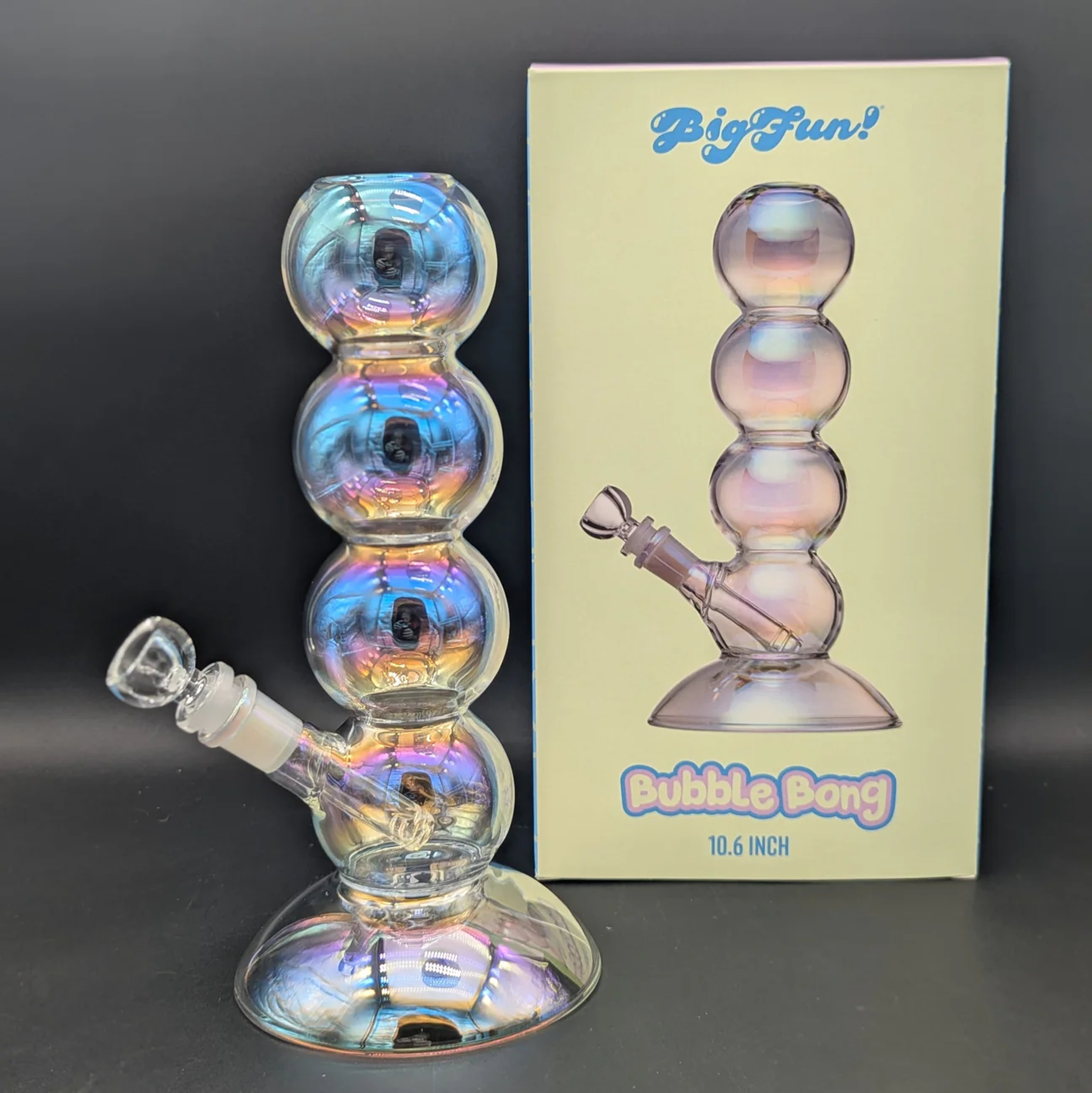 Preview pic of BUBBLE BONG - 10" IRIDESCENT