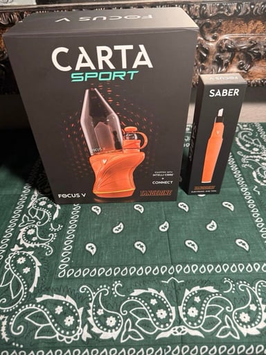 Preview pic of Focus V Carta Sport tangerine set up