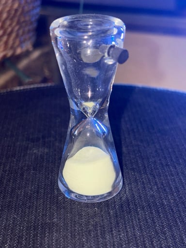 Preview pic of Mini sand timer by rebelz glass