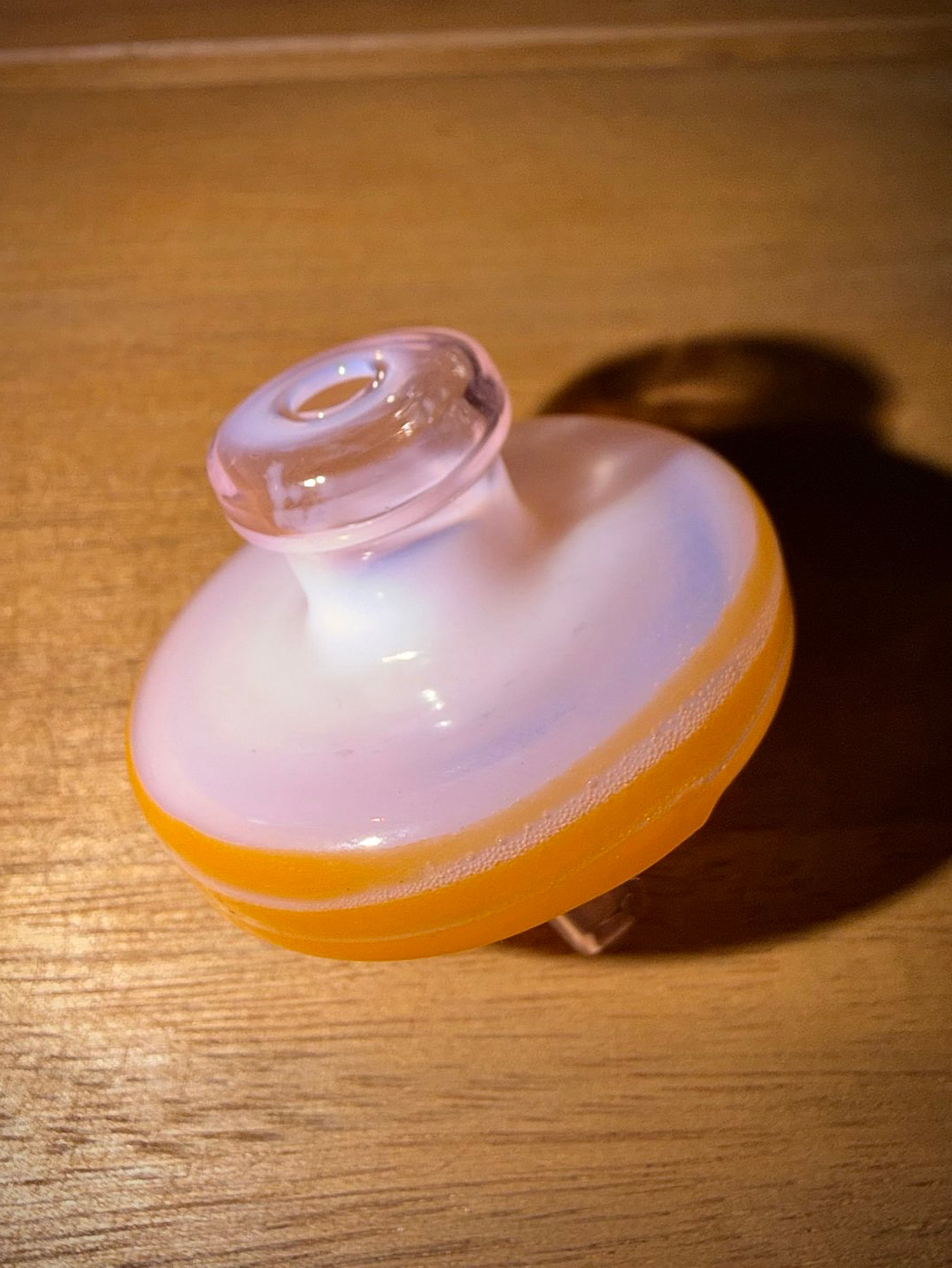 Preview pic of Random Pink & Orange Flat Top Spinner Cap