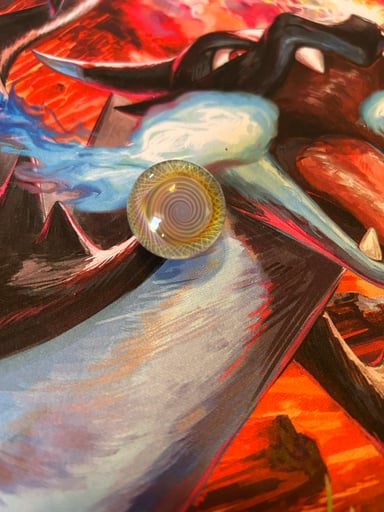 Preview pic of Fumed spiral marble