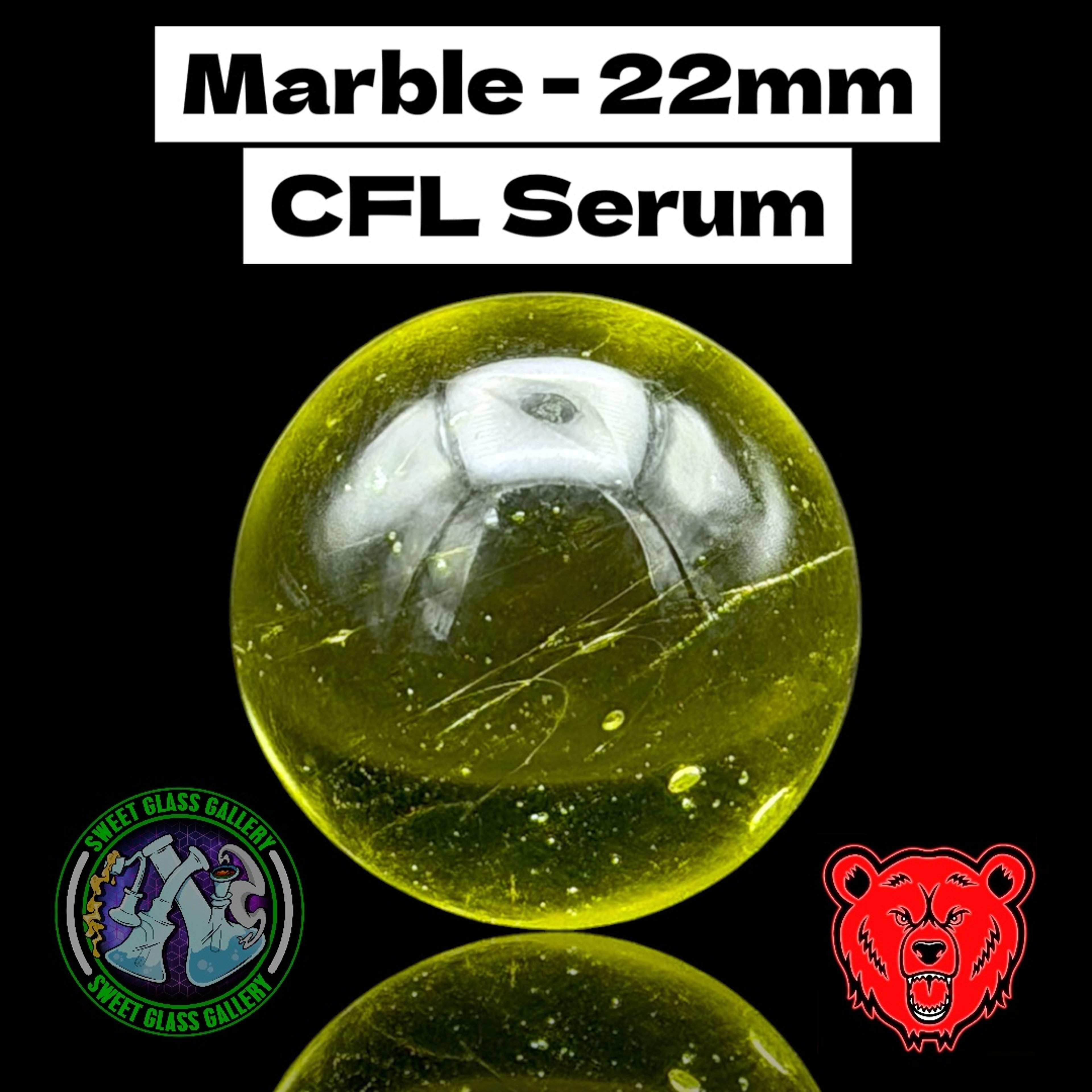 Preview pic of Bear Quartz - Marble 22mm - CFL Serum