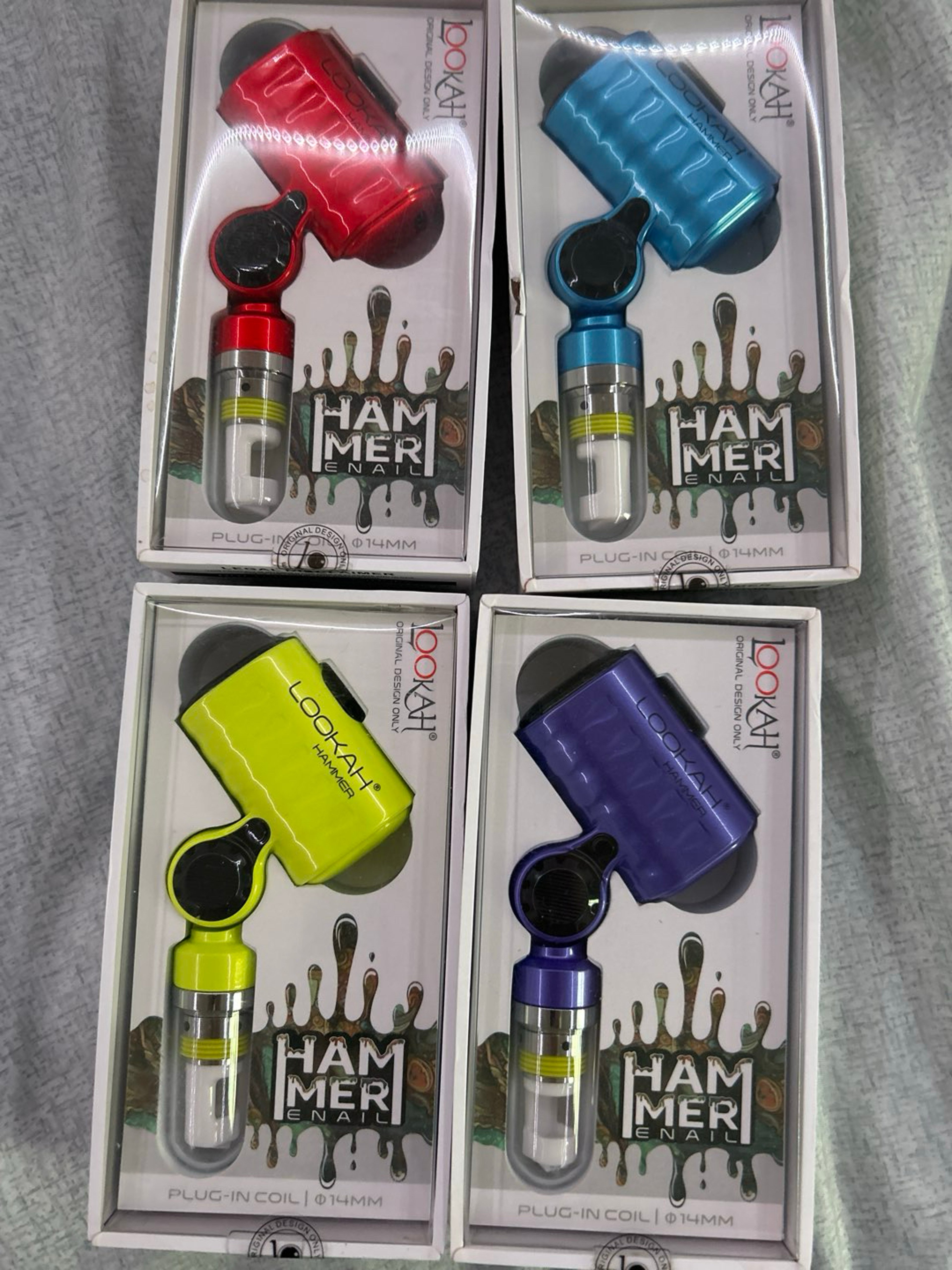 Preview pic of 4 brand new factory sealed lookah hammers