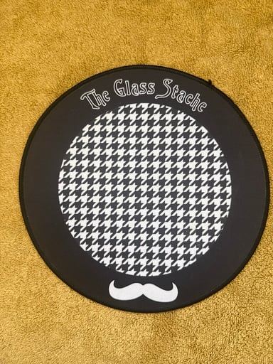 Preview pic of Glass Stache Moodmat