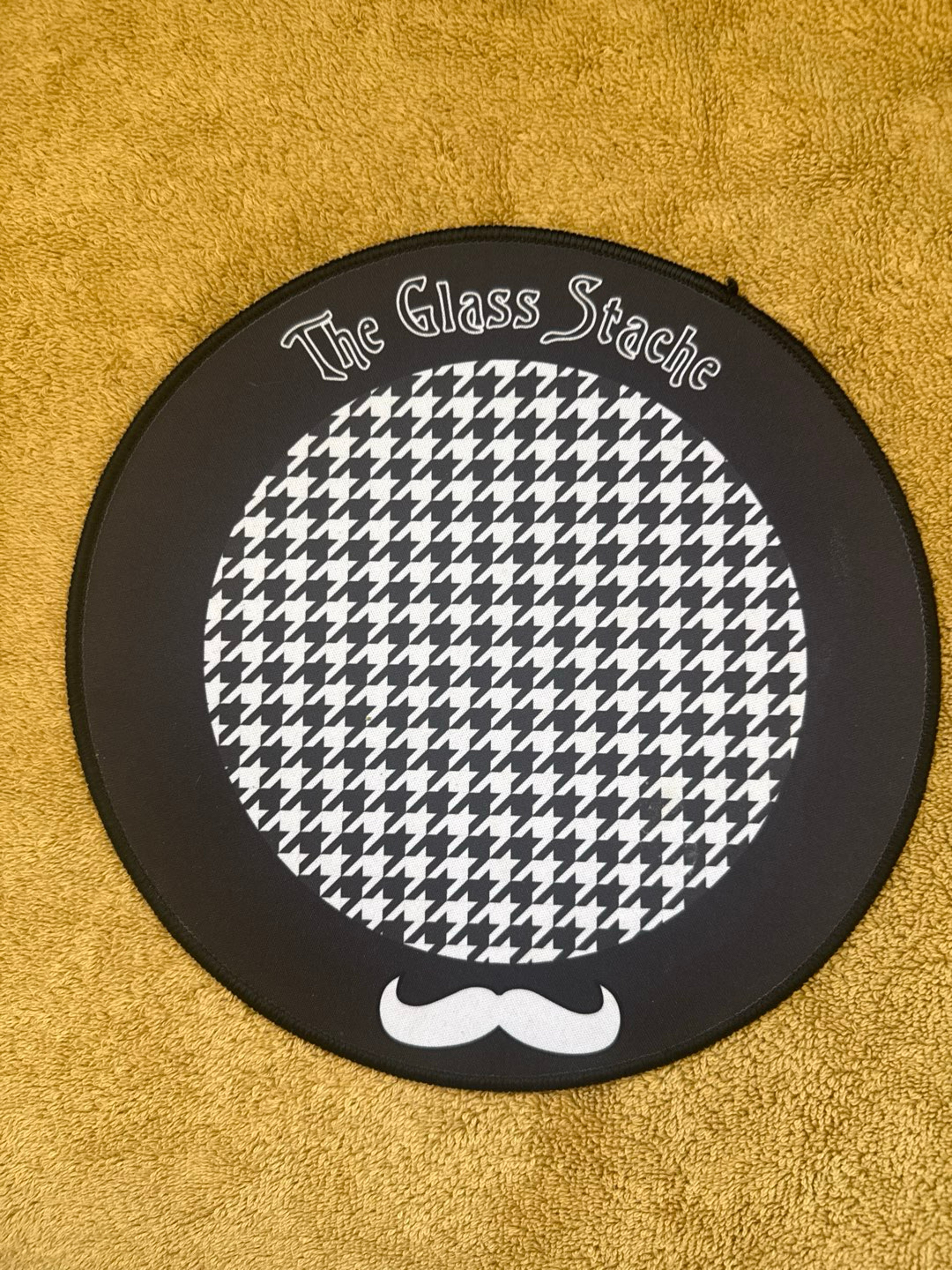 Preview pic of Glass Stache Moodmat