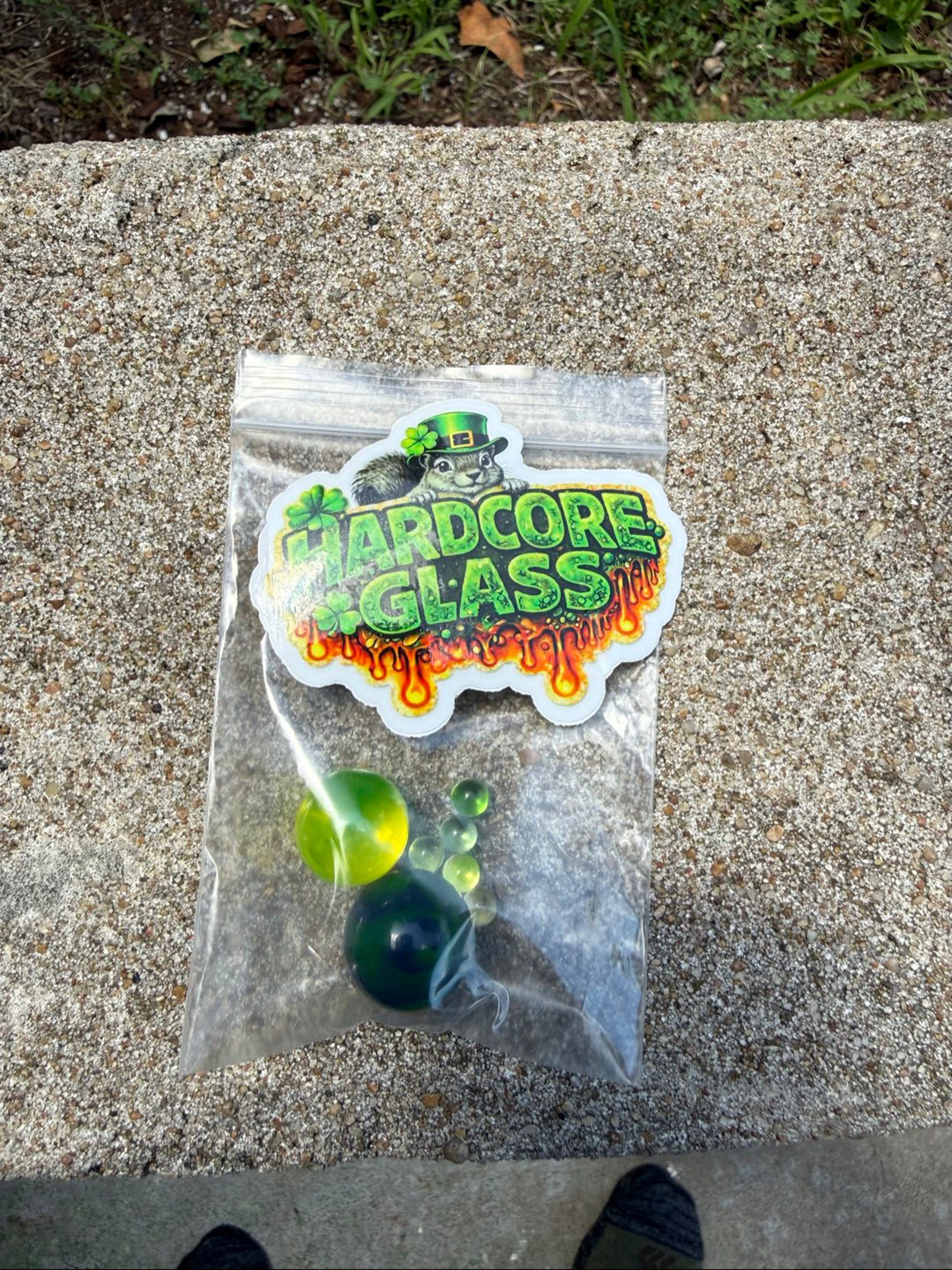 Preview pic of Bag of Hardcore Toke marbles and terp pearls