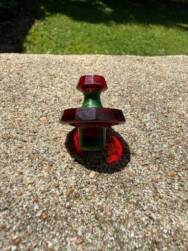 Preview pic of Hardcore Toke fully faceted carb cap