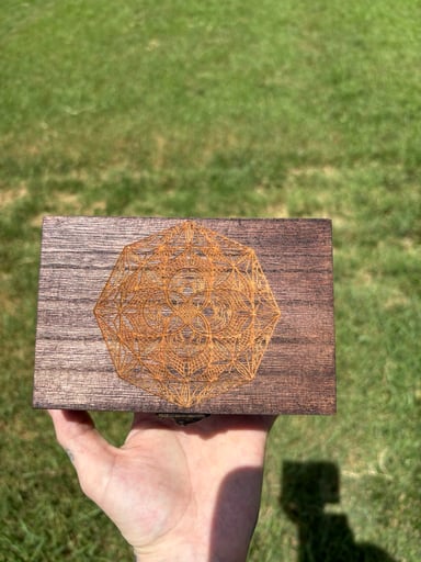 Preview pic of Eternal quartz wood box
