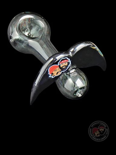 Preview pic of Cheech & Chong® Smoke Glass 4" Moustache Ride Hand Pipe