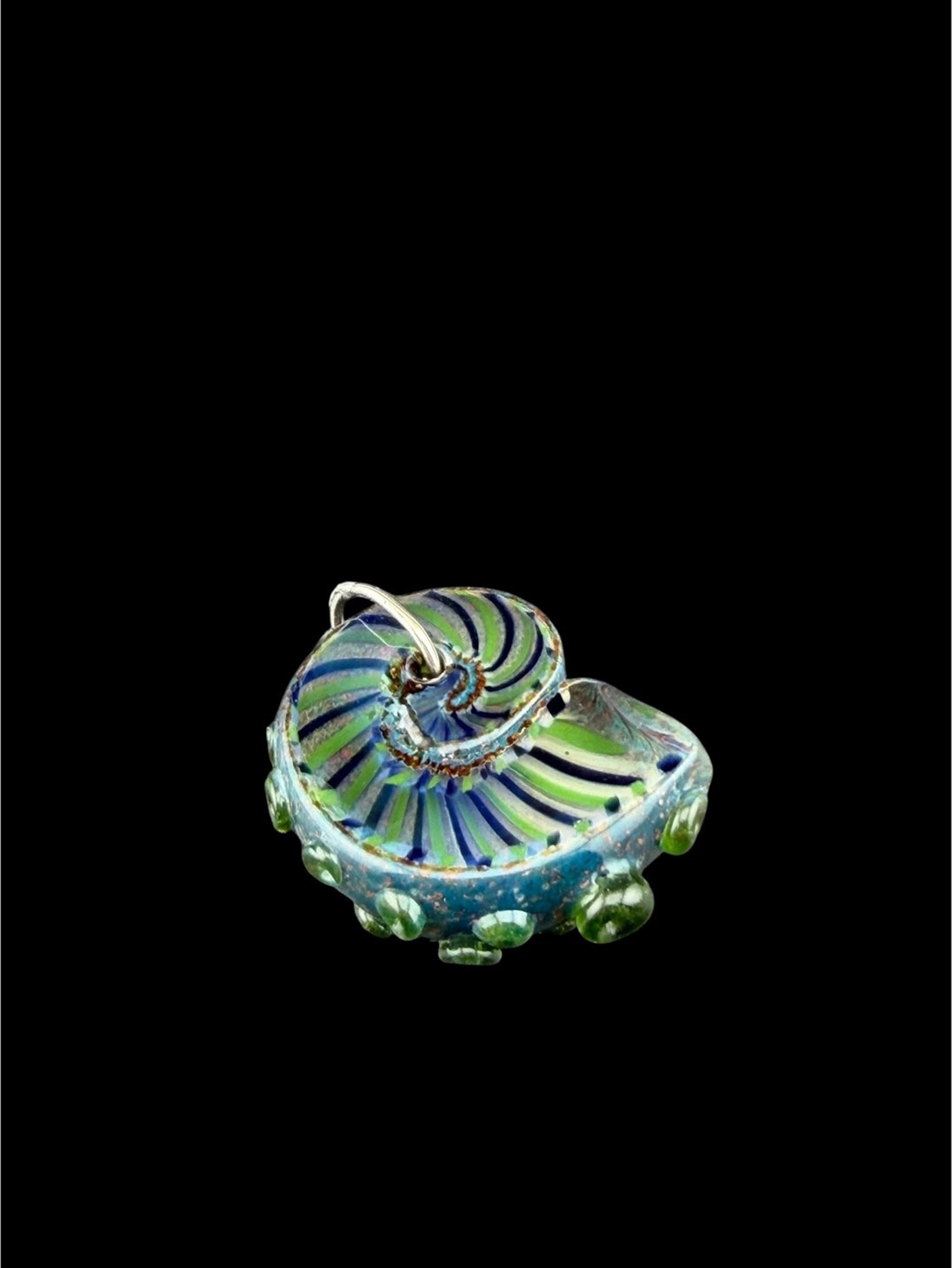 Brand New Curled Shell pendant peter burnholt image 0
