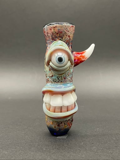 Preview pic of Cyclops chillum with glow in the dark eye