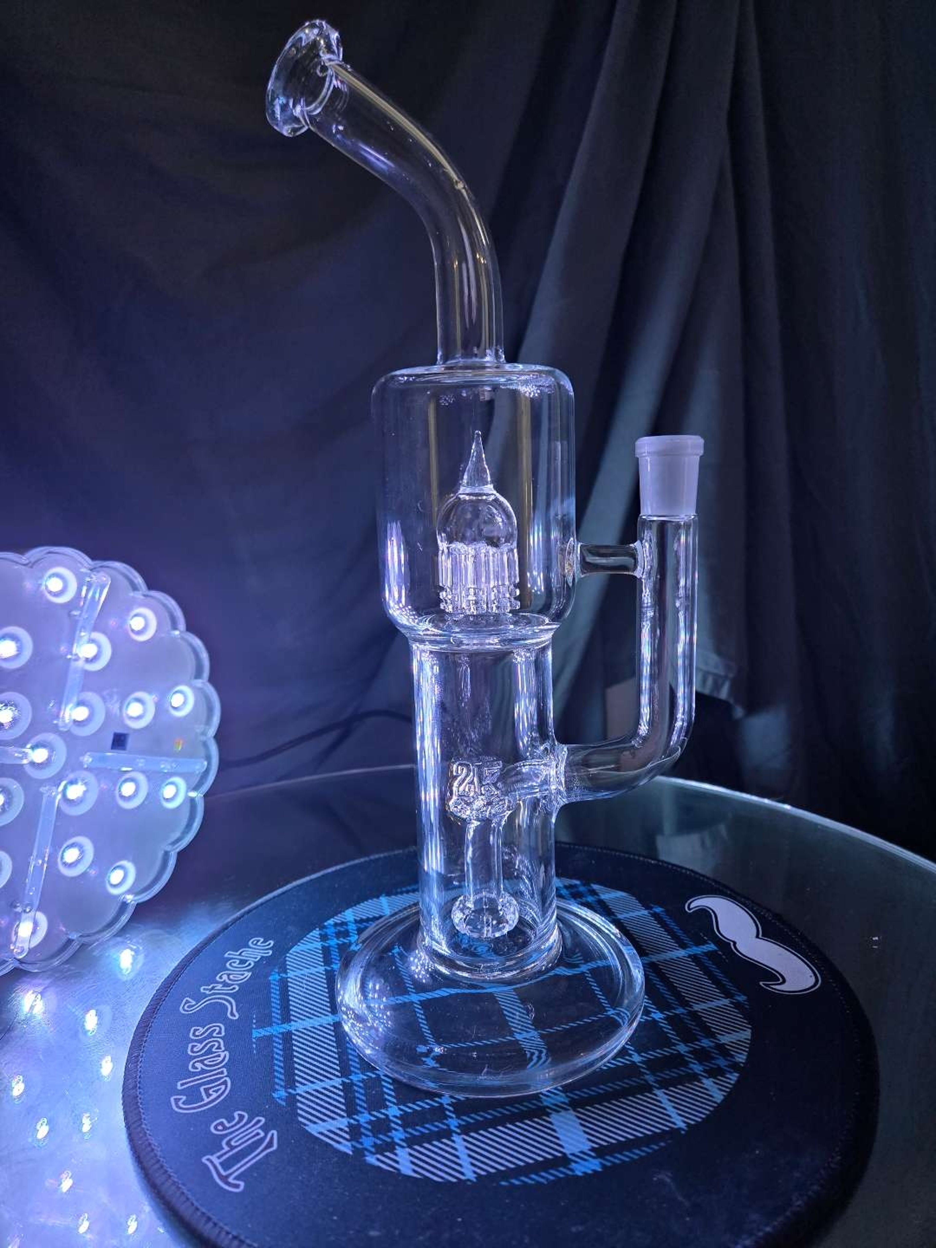 Preview pic of 12" 2K glass art Percoluxe / Excellent condition