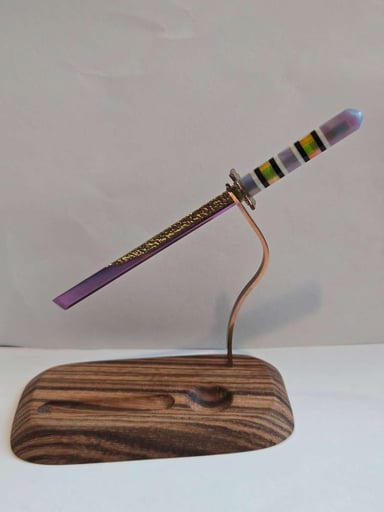Preview pic of Trippy Barn Dab Sword with Stand