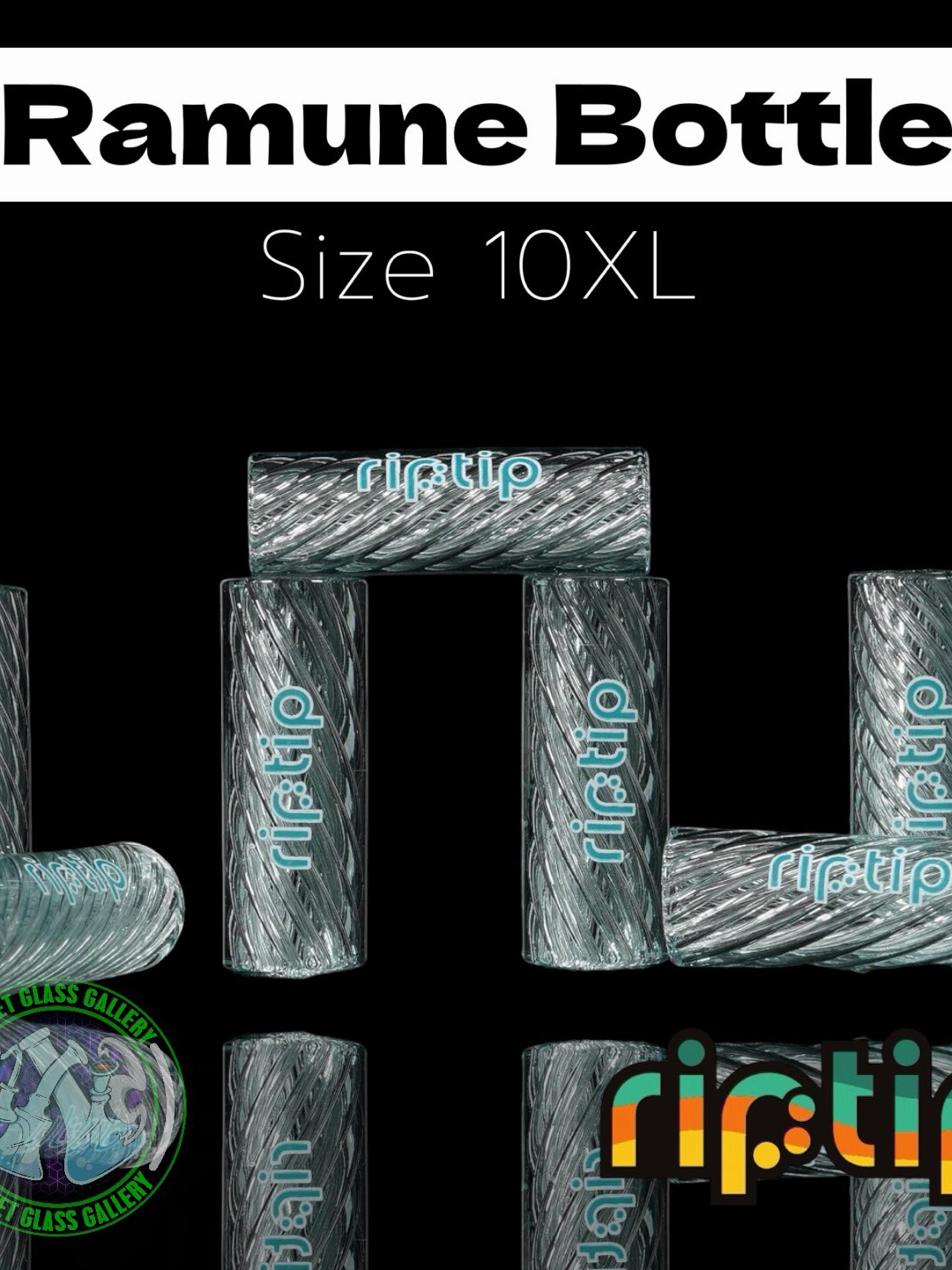 Preview pic of Gordo Scientific Riptip - Ramune Bottle Size 10XL (Extra Long)