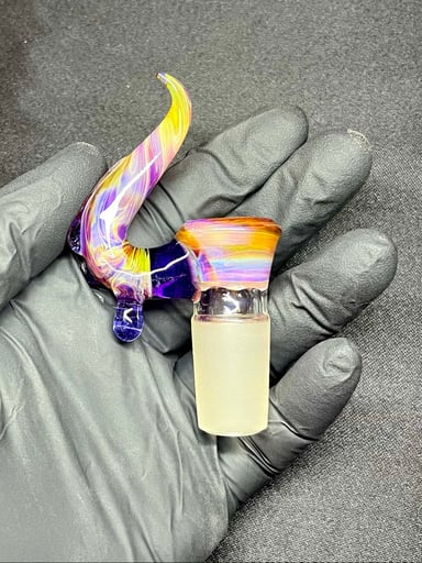 Preview pic of Amber Purple/Gold Purple 18mm slide