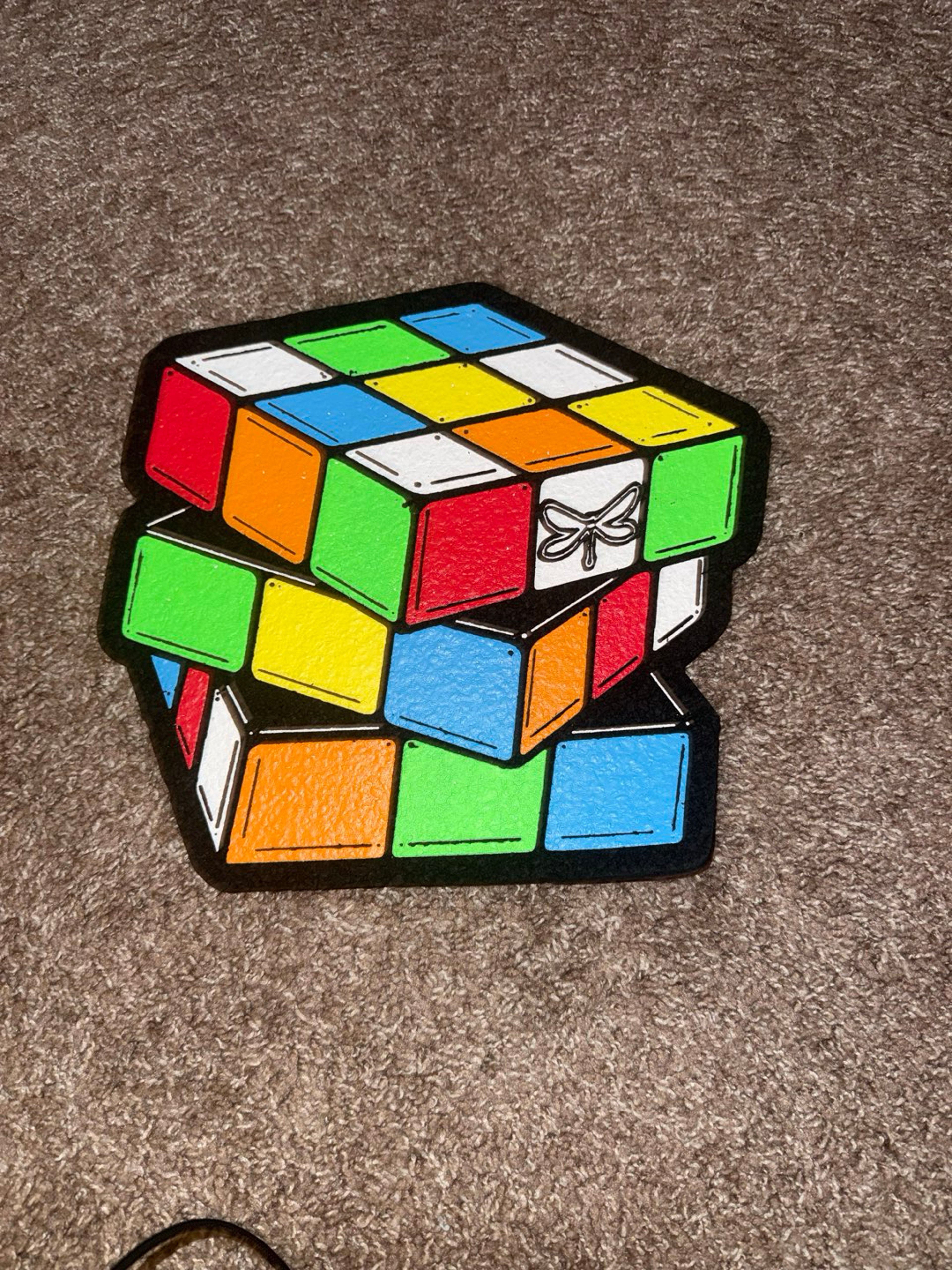 Preview pic of Rubix Cube MoodMat