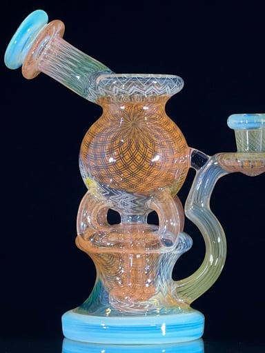 Preview pic of Steve Sizelove Gold & Silver Fume Mini Rig