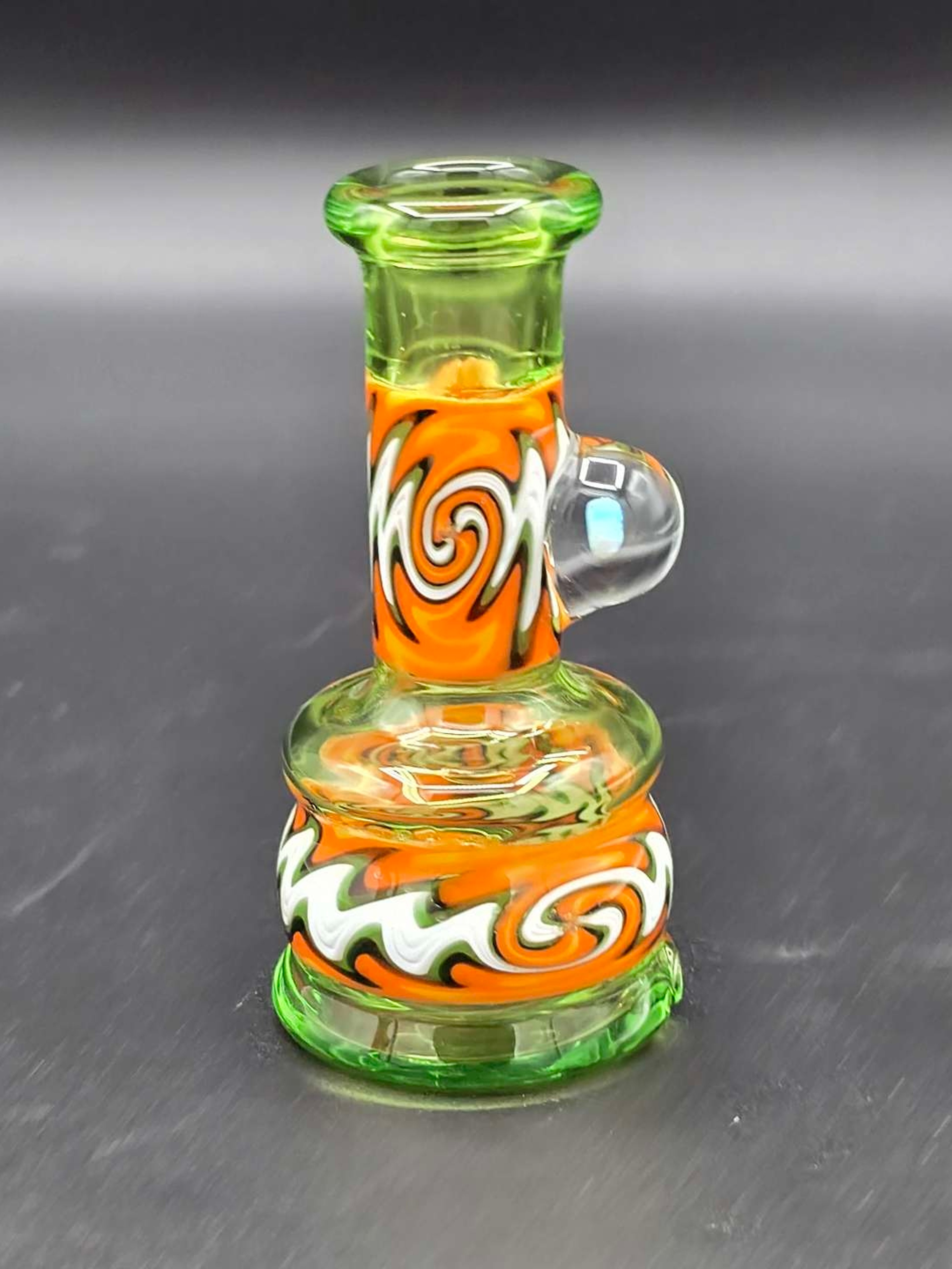 Preview pic of Green Wig Wag Puffco Peak Dry Glass Top W/ Opal