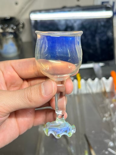 Preview pic of Miniature Chalice - Silver Fume (UV)