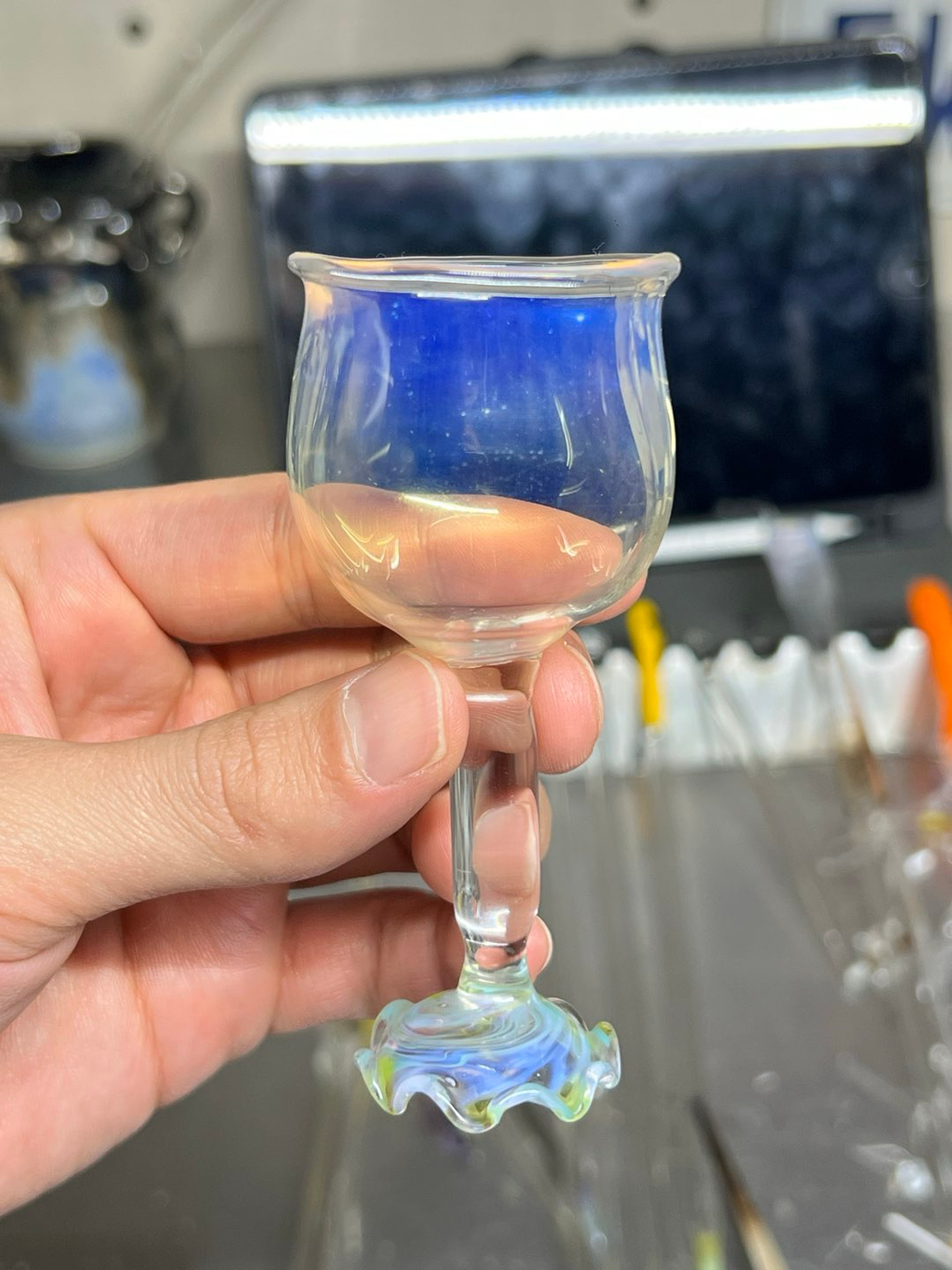 Preview pic of Miniature Chalice - Silver Fume (UV)
