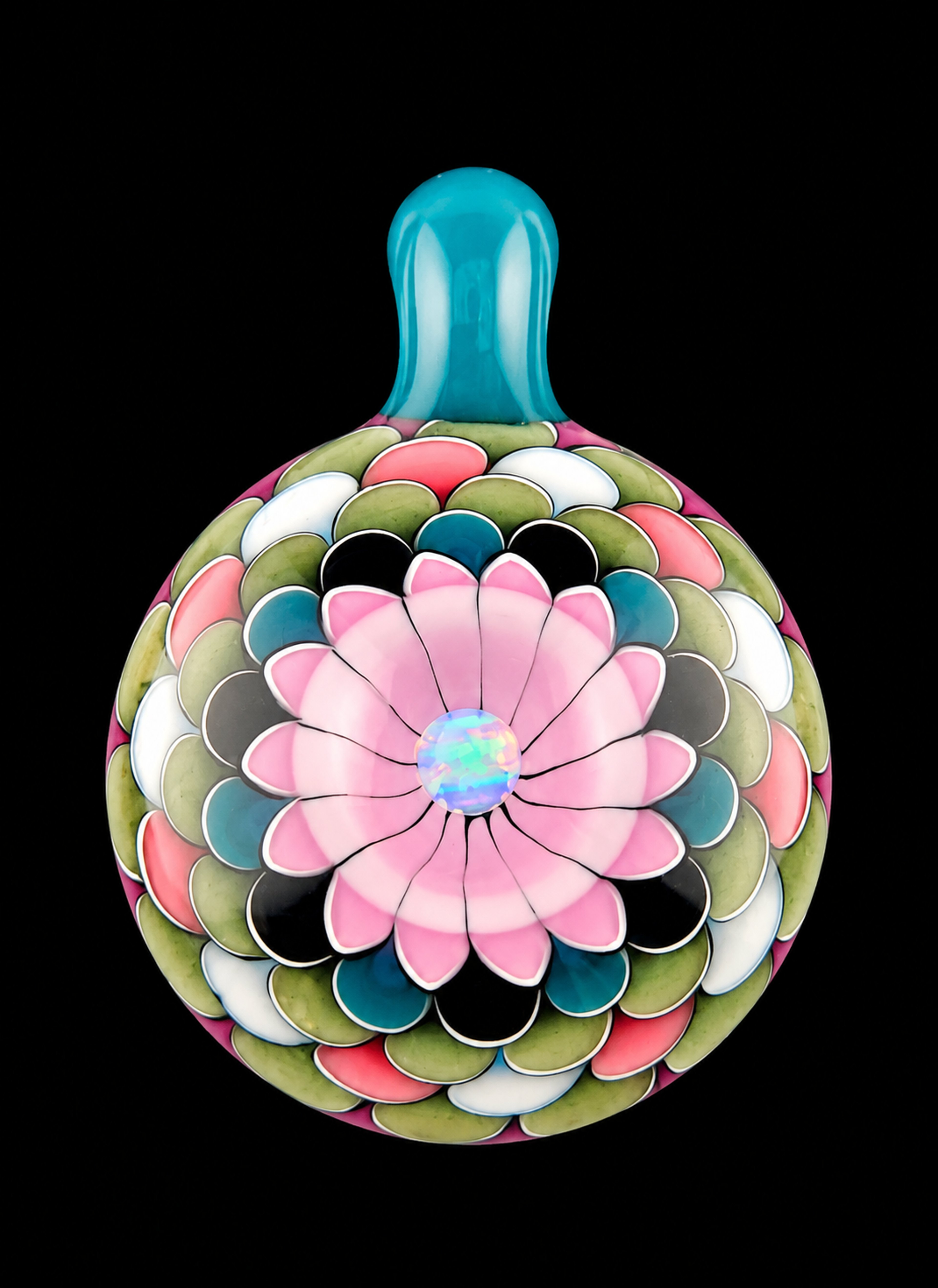 Juju glass pendant image 0